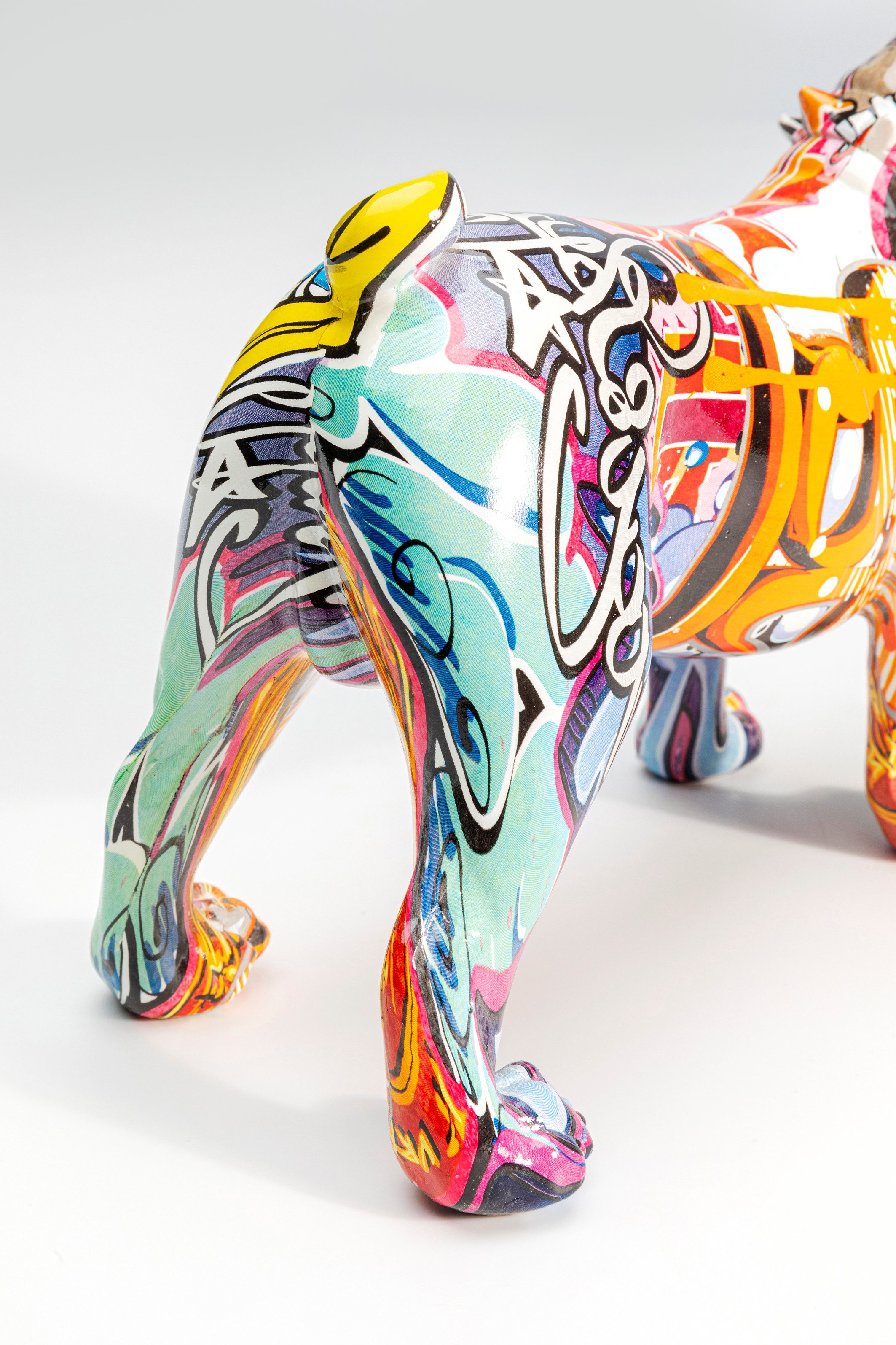 Kare Design Dekofigur Deko Figur Graffiti Dog – Bild 4 von 5