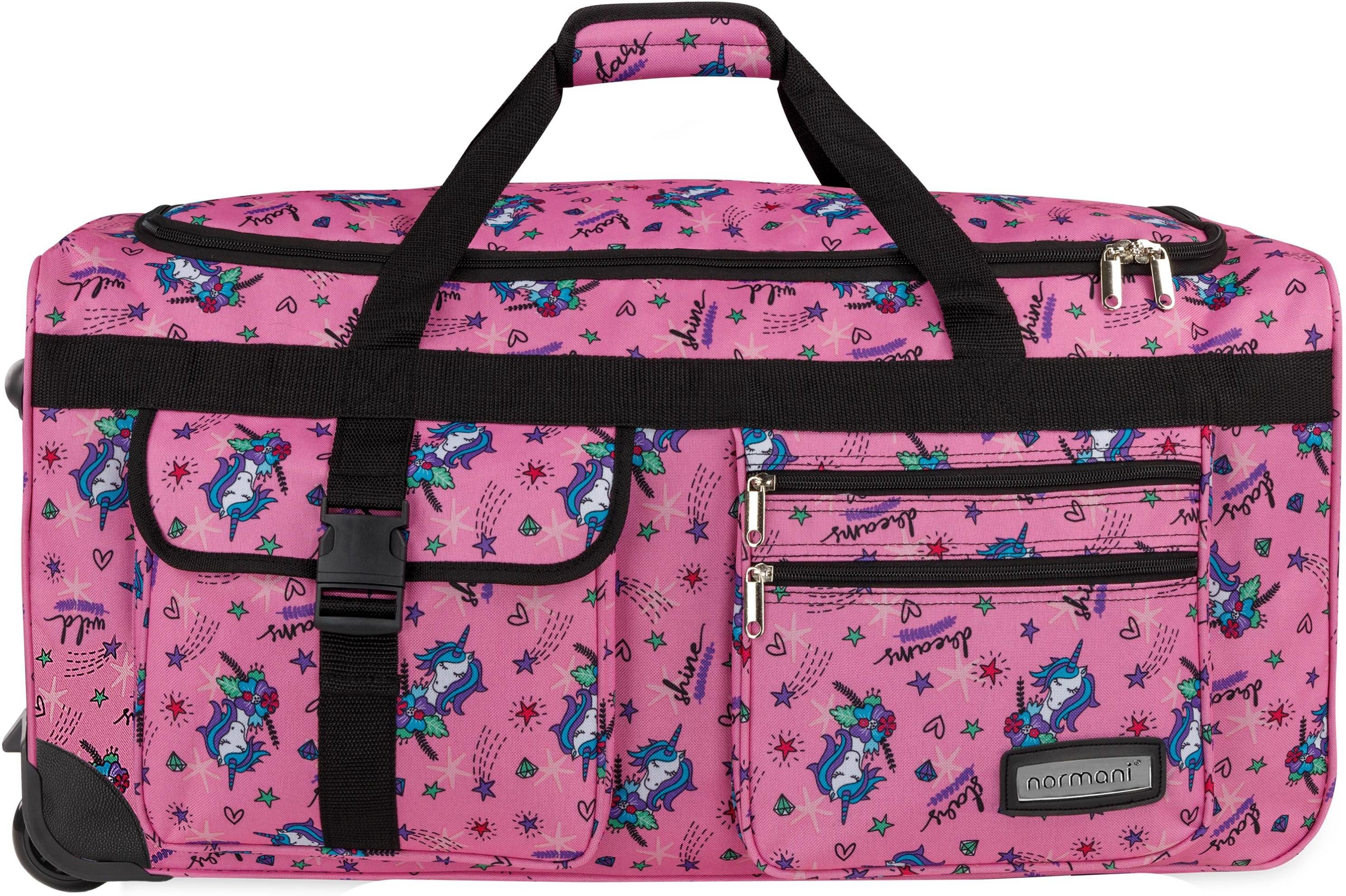 normani Reisetasche Reisetasche mit 3 Rollen 80 Liter, Trolley mit leichtlä günstig online kaufen