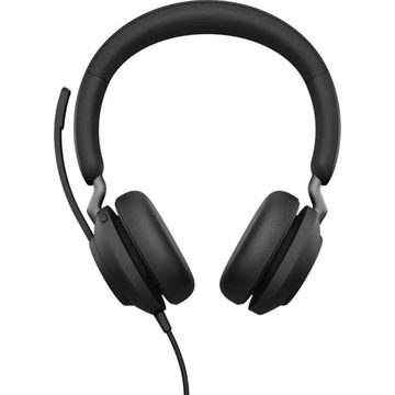 Jabra Evolve2 40 SE MS Stereo - Headset - schwarz On-Ear-Kopfhörer