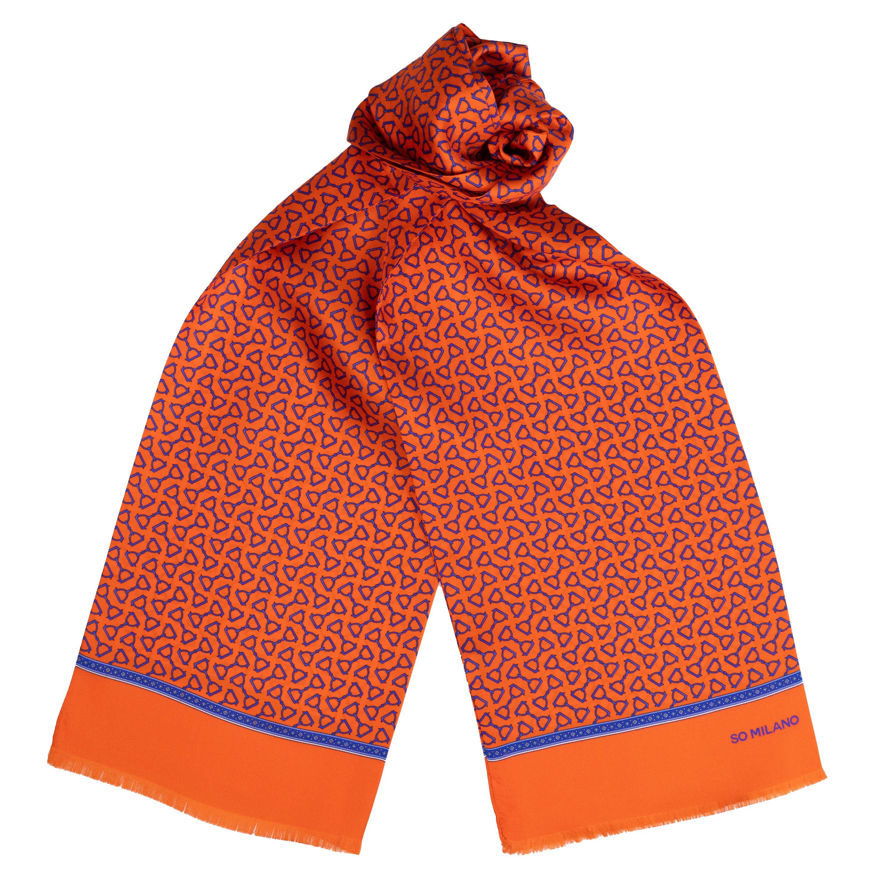 So Milano Seidenschal STIRRUP, Made in Italy