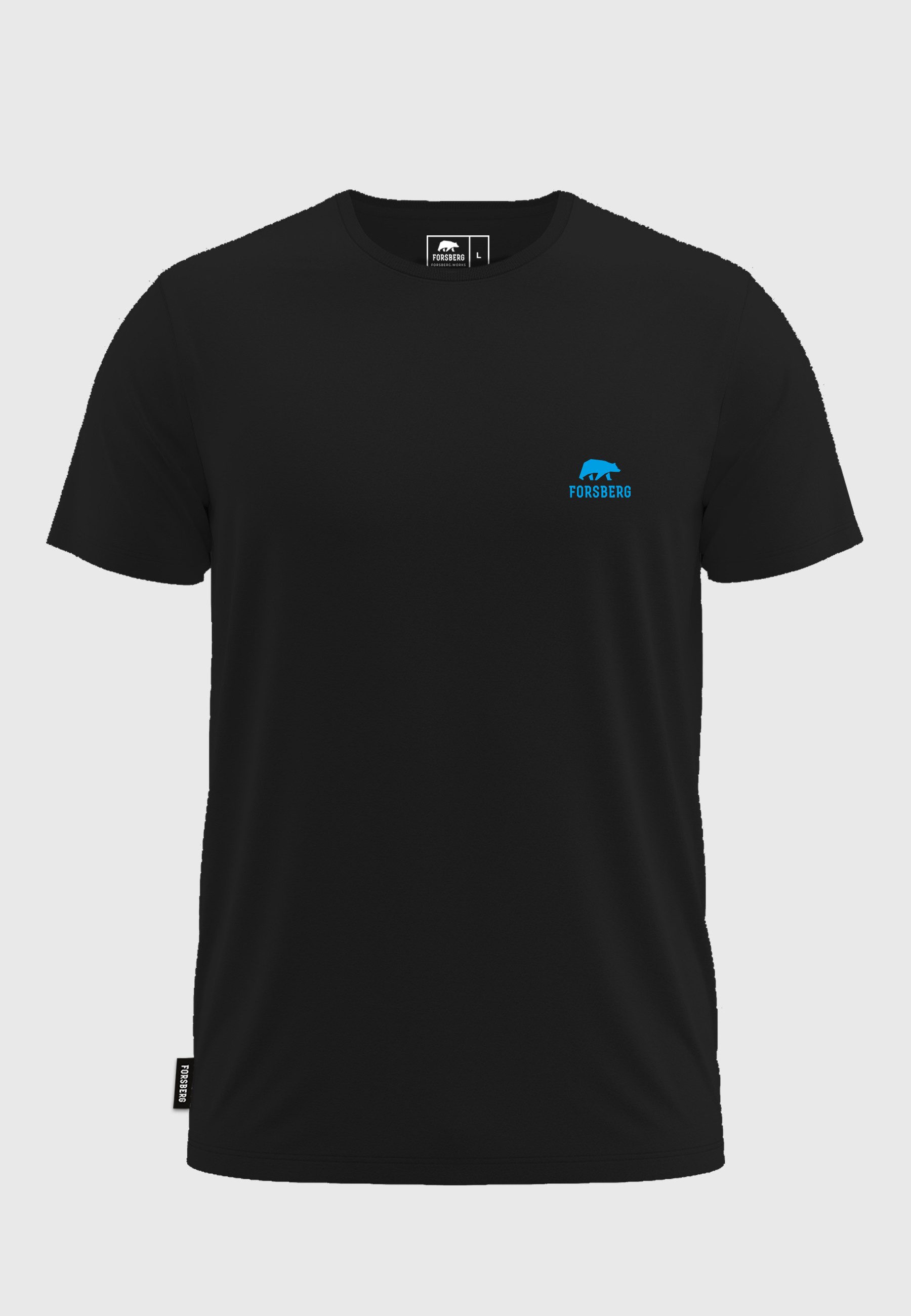 FORSBERG T-Shirt Lite T-Shirt mit kleinem Brustlogo günstig online kaufen