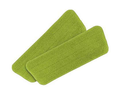 CLEANmaxx Wischmopp 2er-Set Ersatz-Wischtuch für Wischmopp, 2er Set Ersatz-Wischtuch für Limegreen Wischmopp Bodentücher