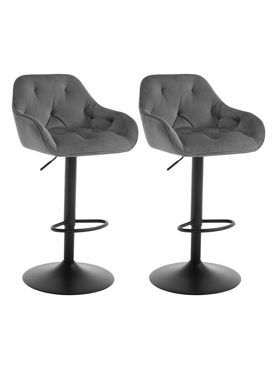 Woltu Barhocker (2 St), höhenverstellbar drehbar, mit Armlehmen Fußstütze günstig online kaufen