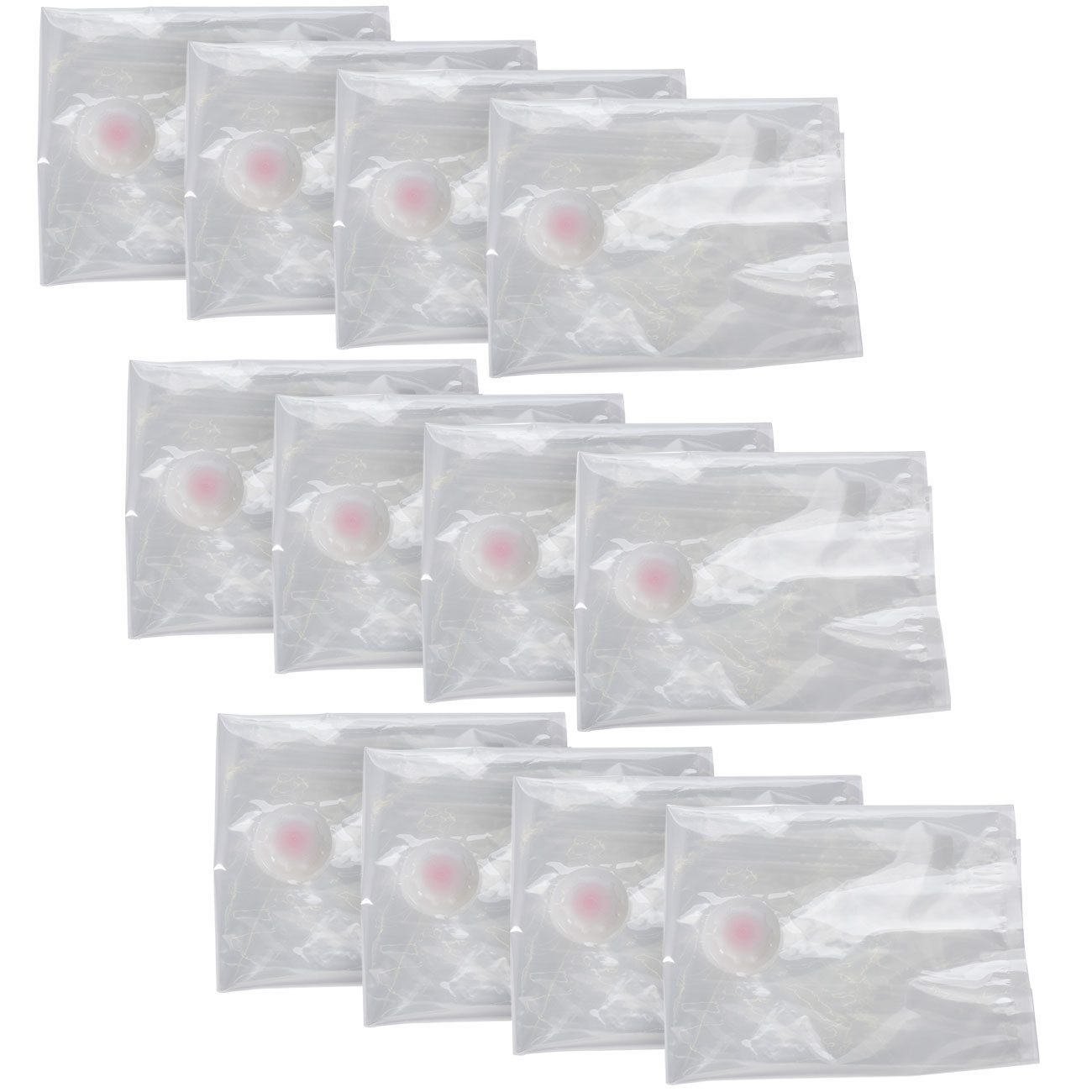 Storage solutions Vakuumierbeutel Vakuumbeutel 6/12er-Set 3 Größen Kleider-Kompressionsbeutel, 6-/12-tlg. Vakuumbeutel-Set in 3 Größen für bis zu 75% Platzersparnis