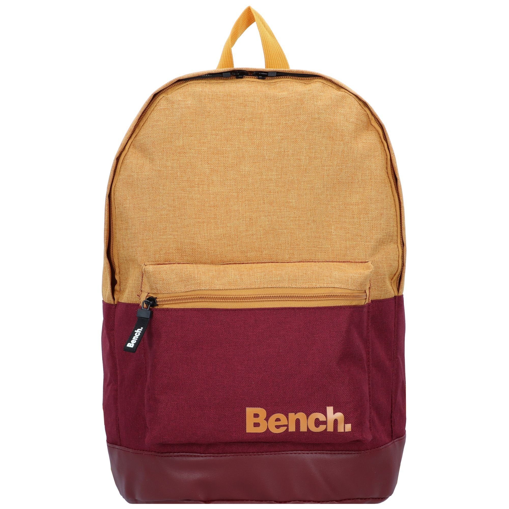 Polyester ocker-brombeer classic, Bench. Daypack