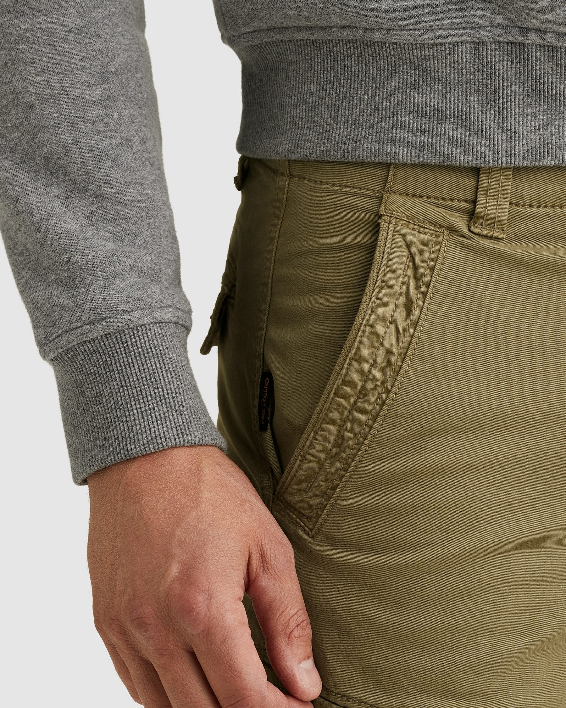 PME LEGEND Cargohose Nordrop Stretch Twill mit Logo Stickerei – Bild 5 von 5
