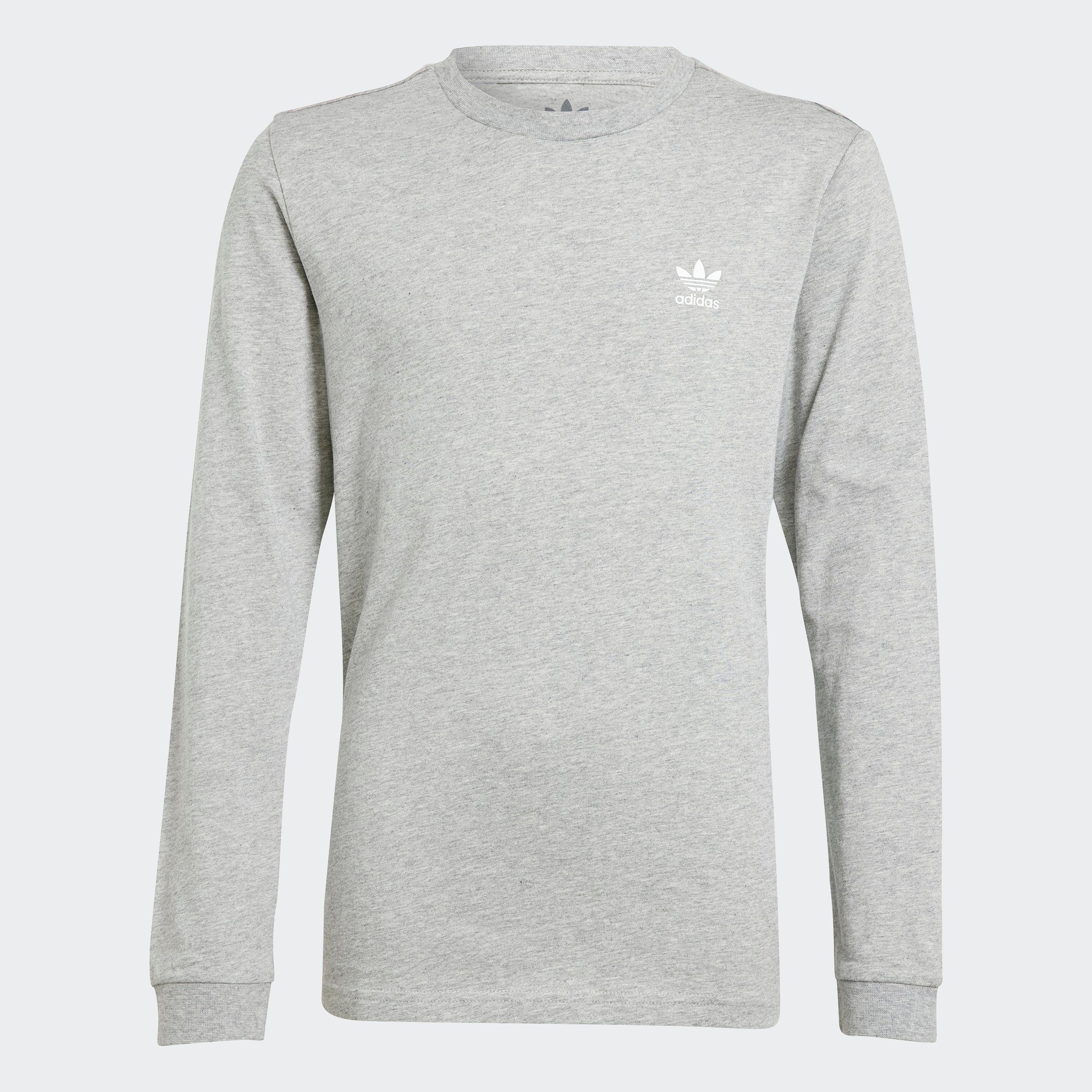 Grey Medium Originals White LONGSLEEVE Heather adidas / Langarmshirt