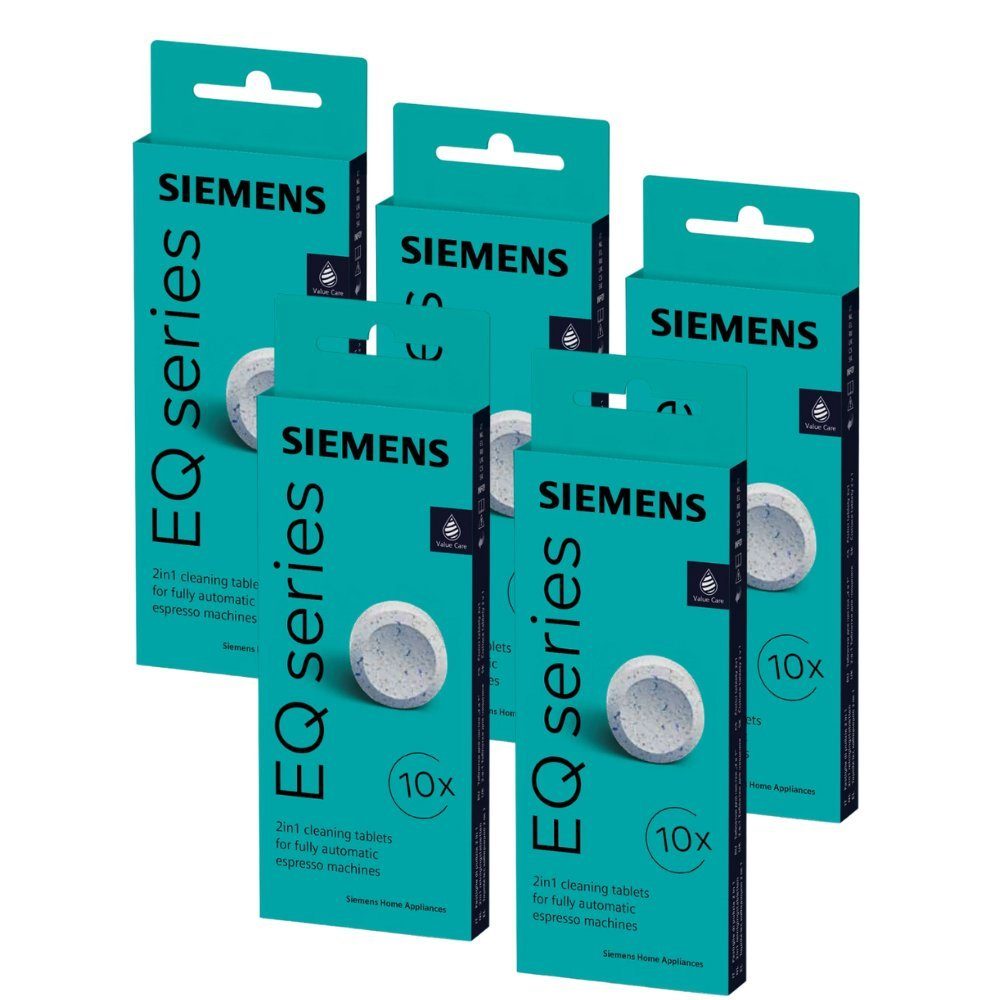 SIEMENS 5 x TZ80001 Reinigungstabletten (Siemens, [- TZ80001A Reinigungstabletten Reinigungstabletten)