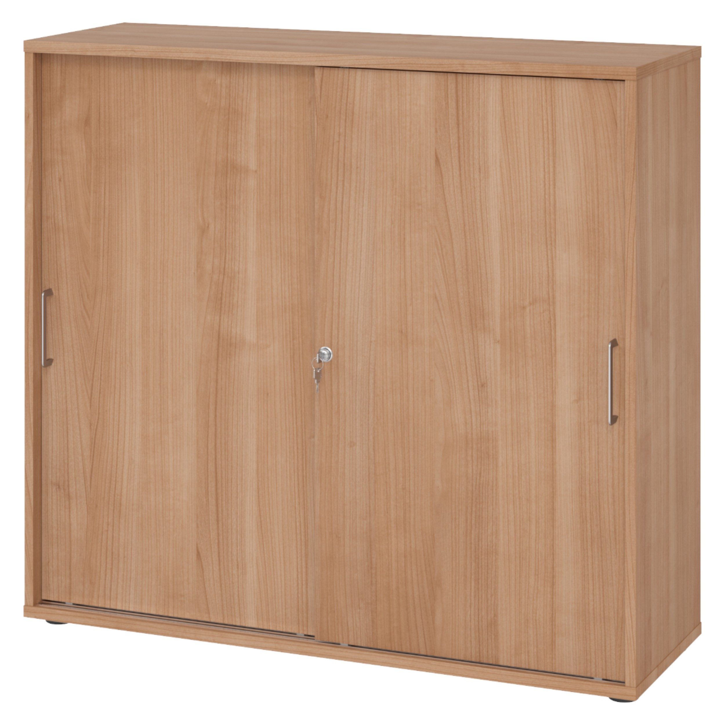 bümö Aktenschrank office Schiebetürenschrank Dekor: Nussbaum günstig online kaufen