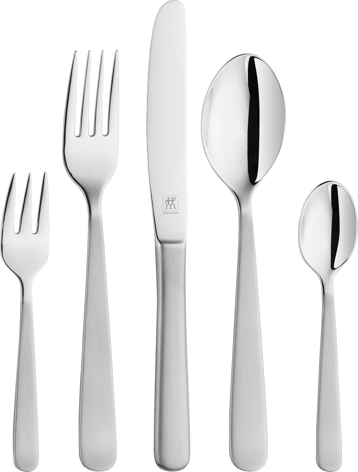 Zwilling Besteck-Set ZWILLING Trend Besteck Set, 30-teilig, Für 6 Personen, 18/10 Edelstahl (30-tlg), Edelstahl