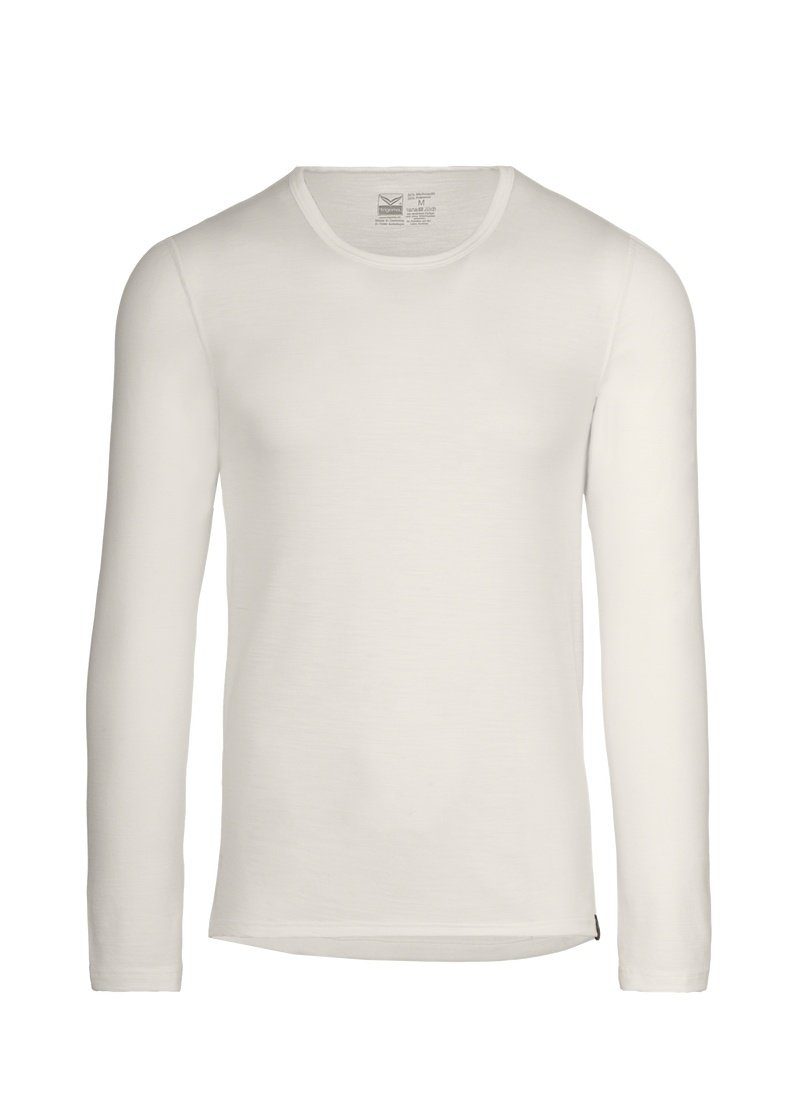 Longsleeve TRIGEMA Sportshirt aus Merinowolle