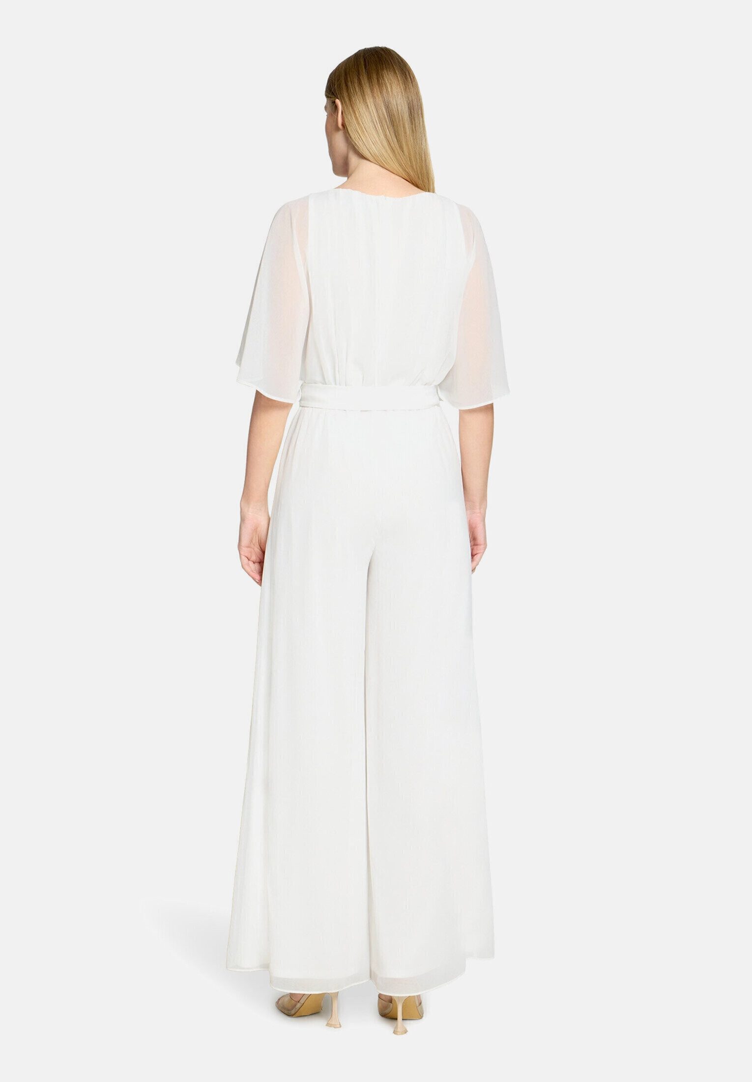 Vera Mont Overall Damen mit Bindegürtel (1-tlg) Design