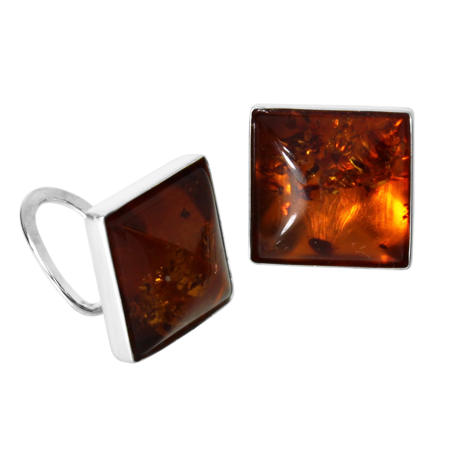 Paar Ohrclips Ostsee-Schmuck Ohrclip Classic 24 x 16 mm