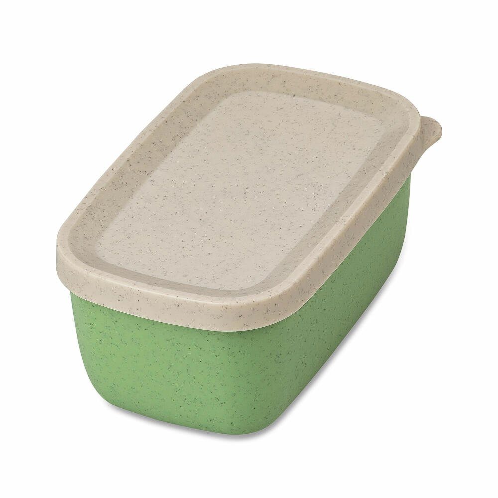 KOZIOL Frischhaltedose Liquid Safe Box Candy S Nature Leaf Green, Kunststoff, für Dressings und Soßen