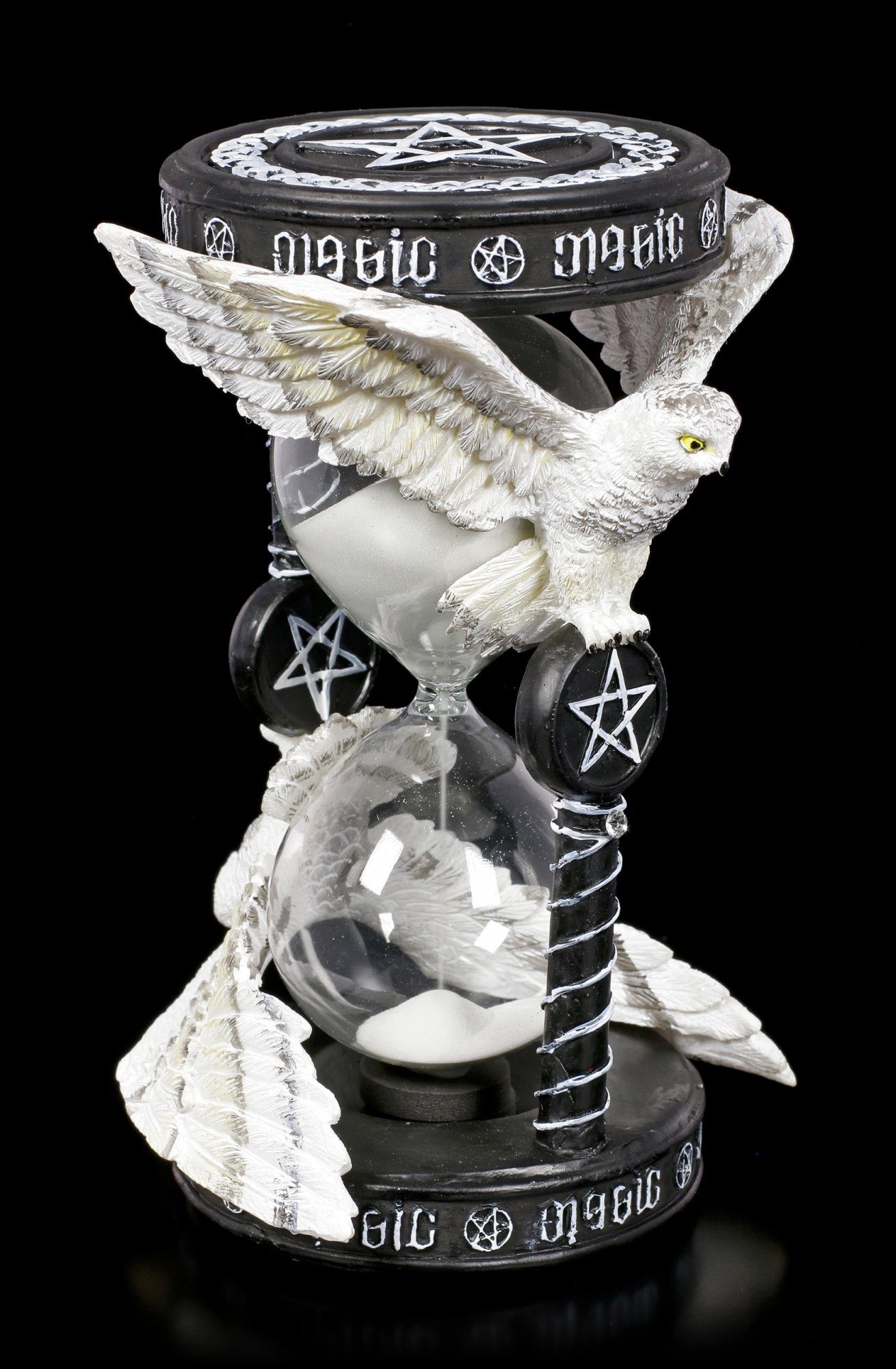 Figuren Shop GmbH Sanduhr Eulen Owl Sanduhr by - - Stoke Anne Dekoration Magical Fantasy
