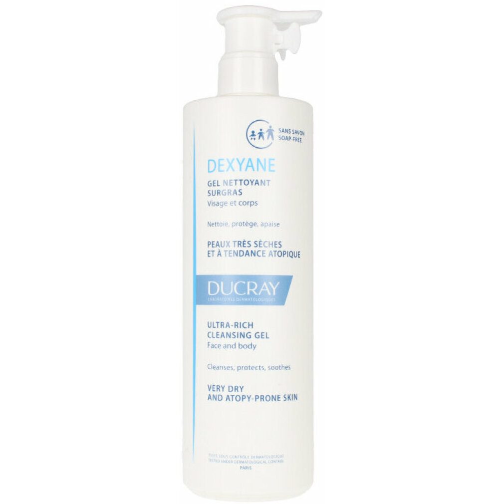 Ducray Gesichts-Reinigungsfluid Dexyane Ultra-Rich Cleansing Gel