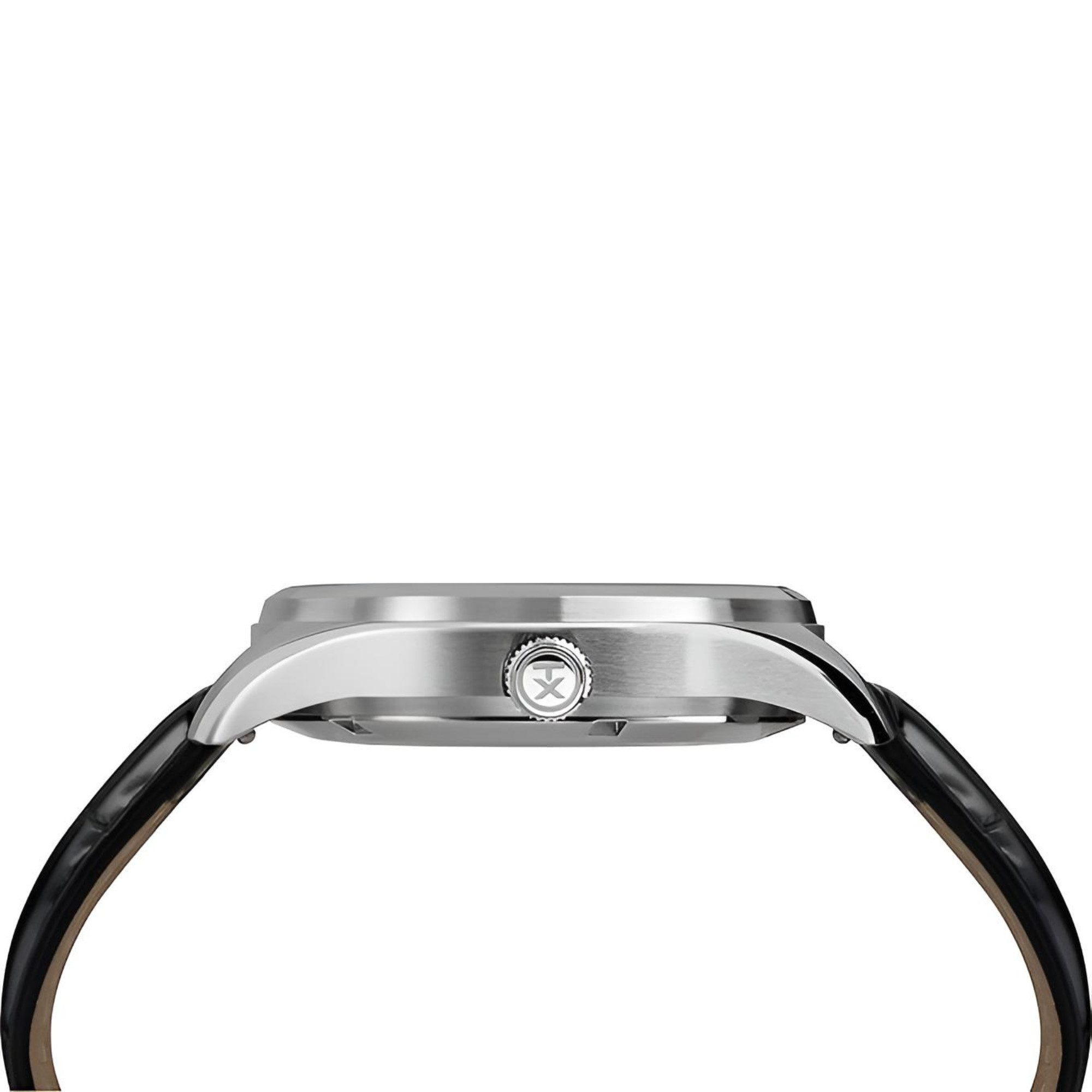 S&T Design Automatikuhr Herrenuhr Lederarmband Edelstahl günstig online kaufen