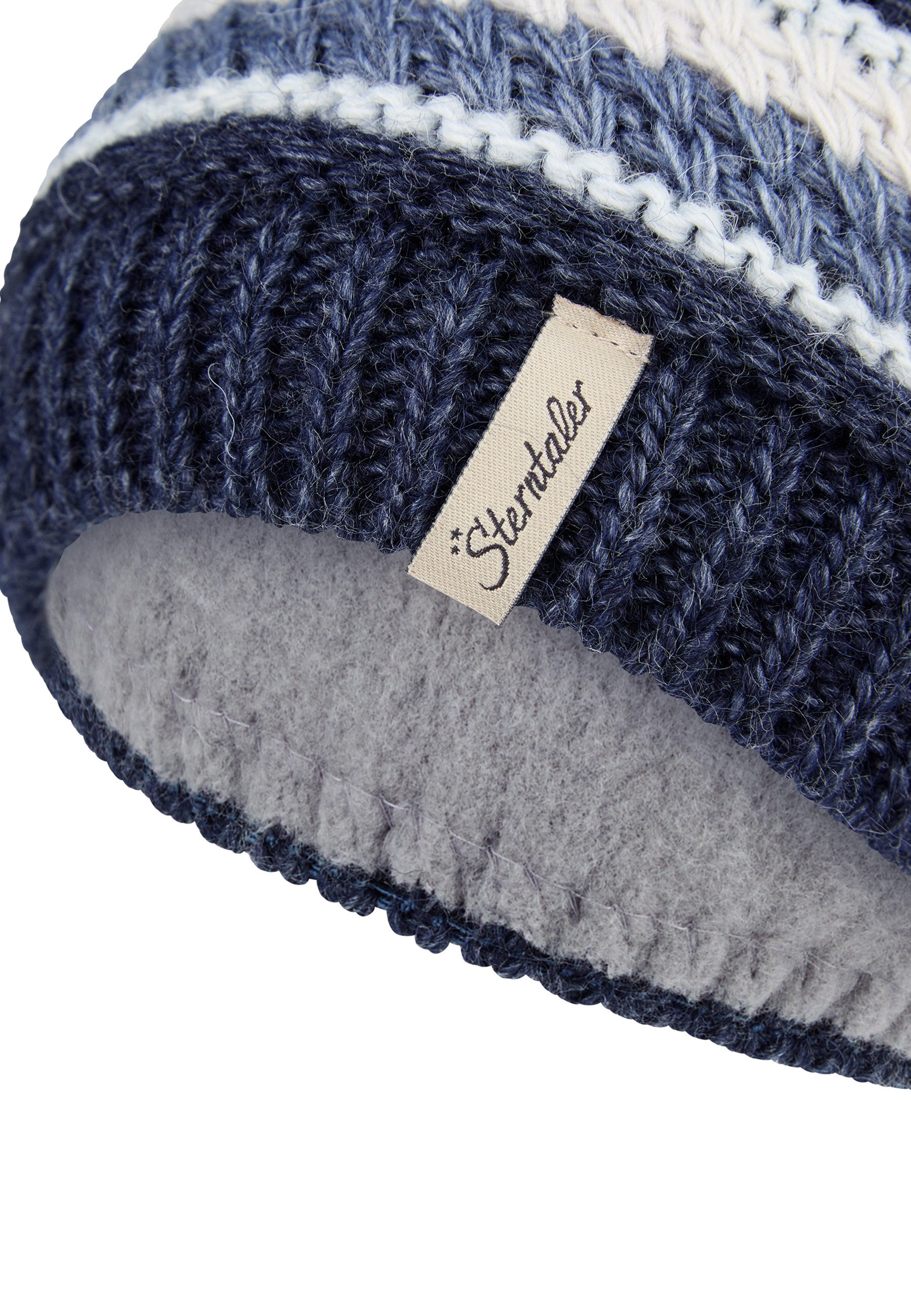 Sterntaler® Strickmütze Strickmütze strukturmix (1-St)