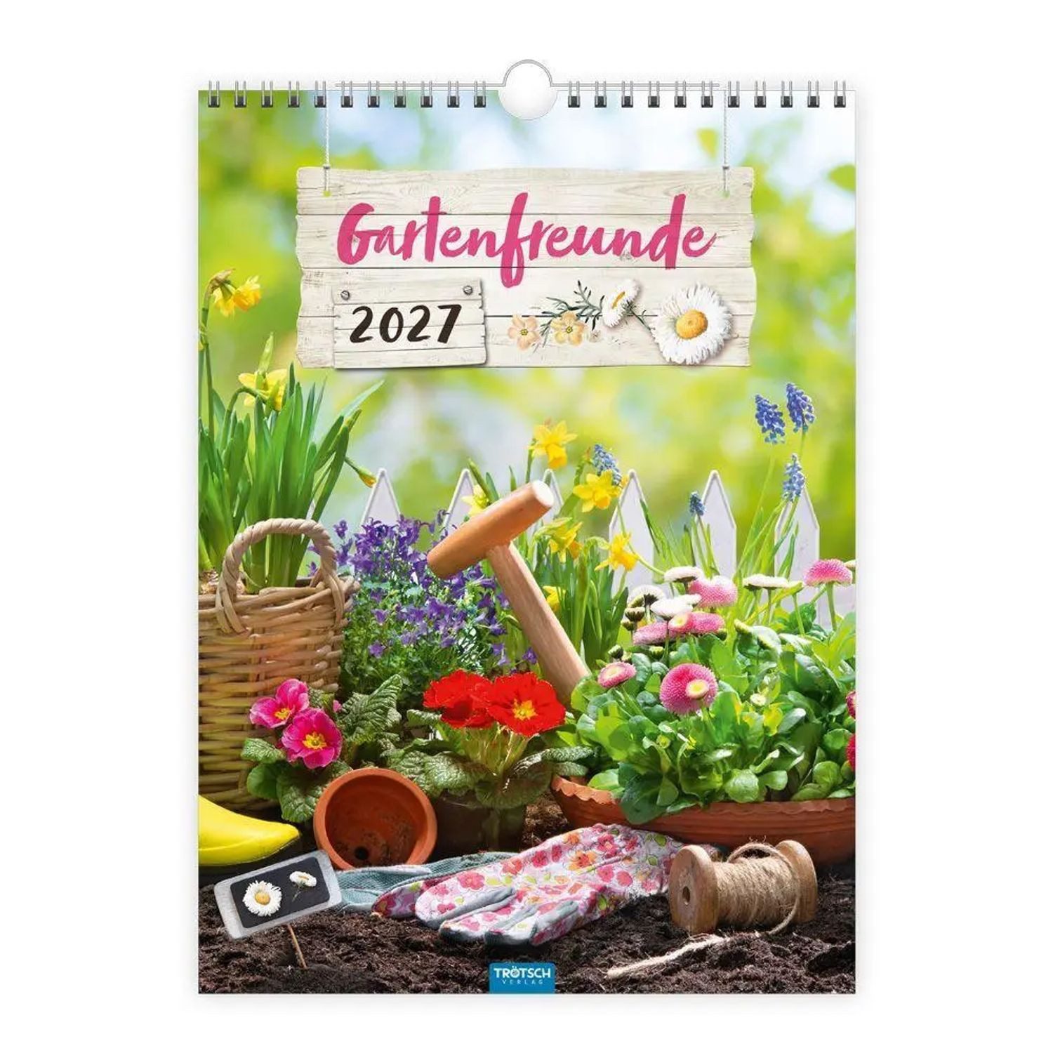 Trötsch Verlag Wandkalender TRÖTSCH - Classickalender Gartenfreunde 2027
