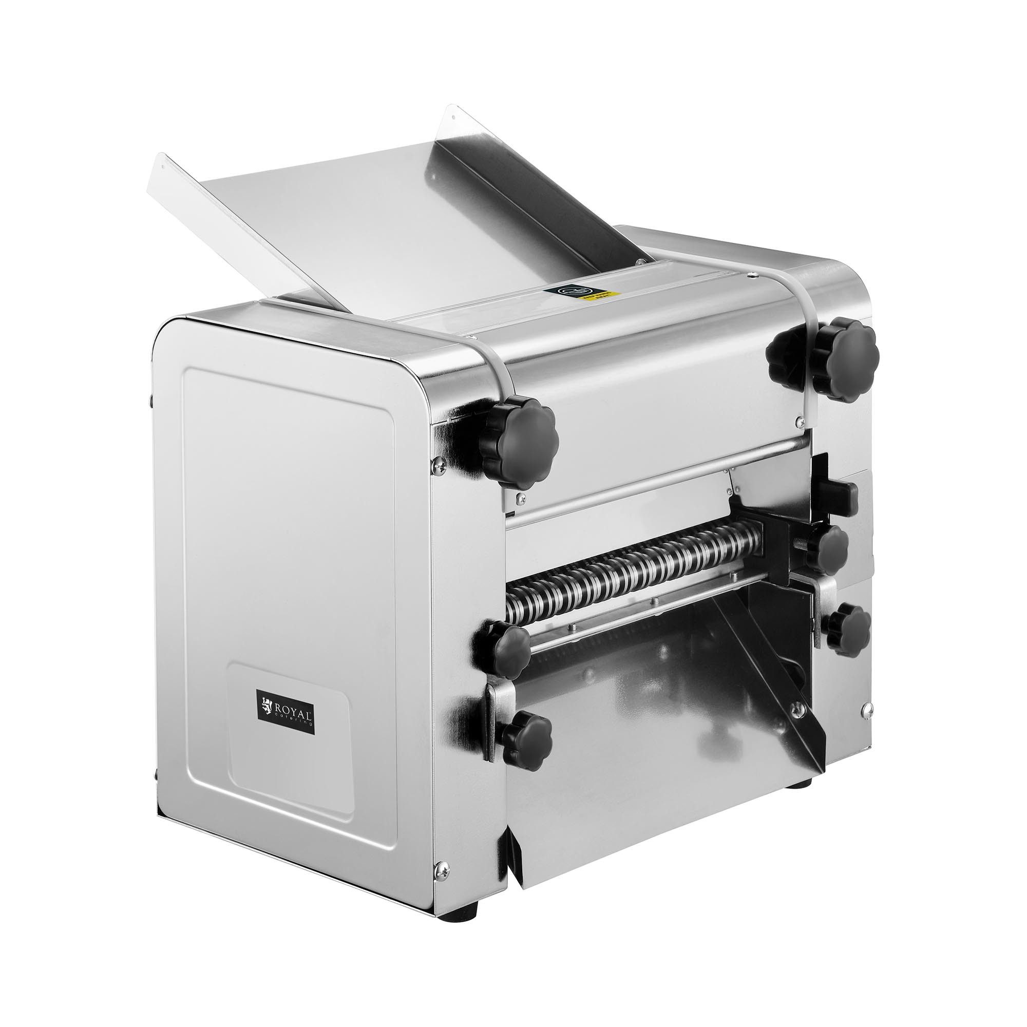 Royal Catering Nudelmaschine Elektrische Nudelmaschine 600 W 280 mm Breite Teigausrollmaschine, 600 W