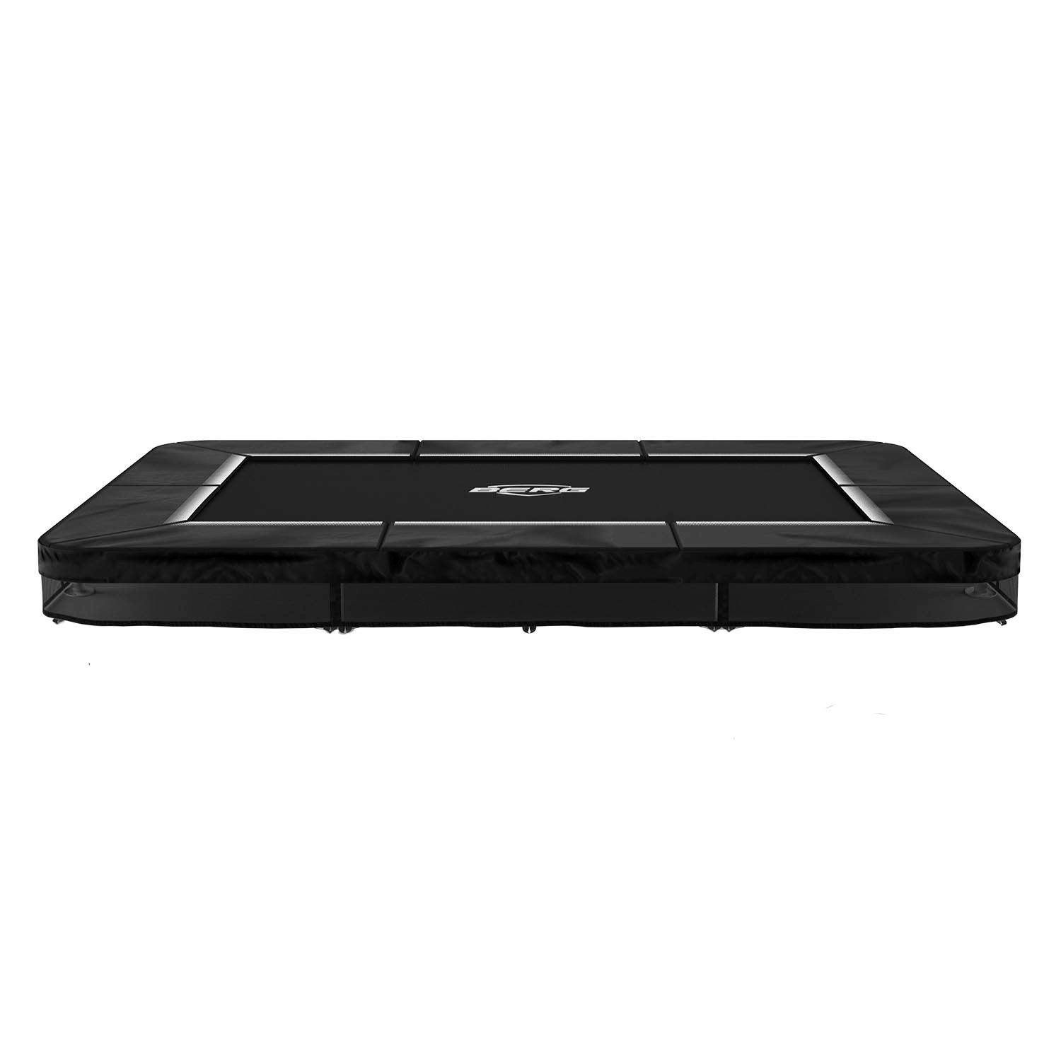 Bodentrampolin InGround rechteckig 280 x 190 cm schwarz Ultim Favorit Sports