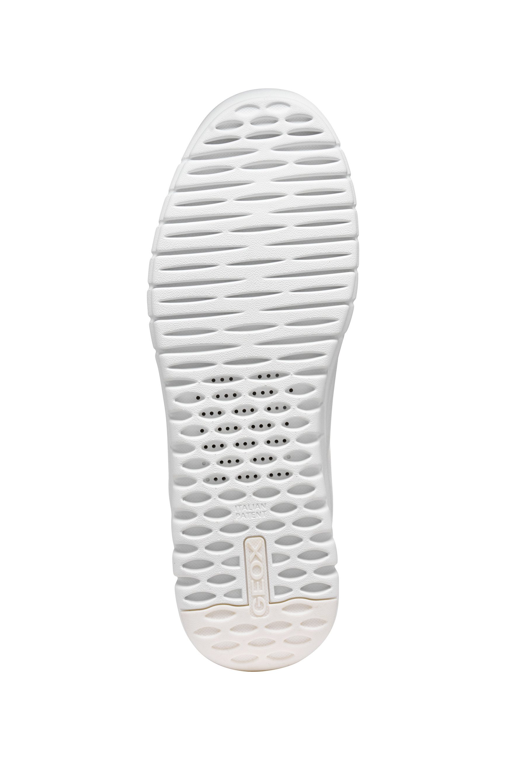 Geox U FLEXTRIDE PLUS Sneaker Schlupfschuh mit Textilfutter, Größenschablone zum Download