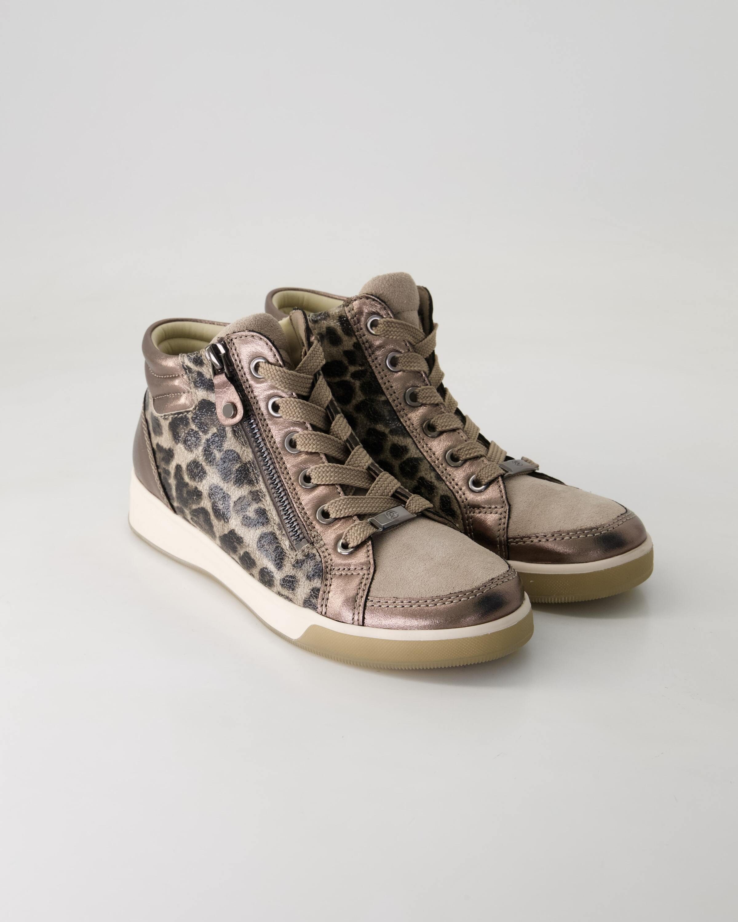 Ara ROM Schnürstiefelette Obermaterial: Leder und Sonstiges Material günstig online kaufen