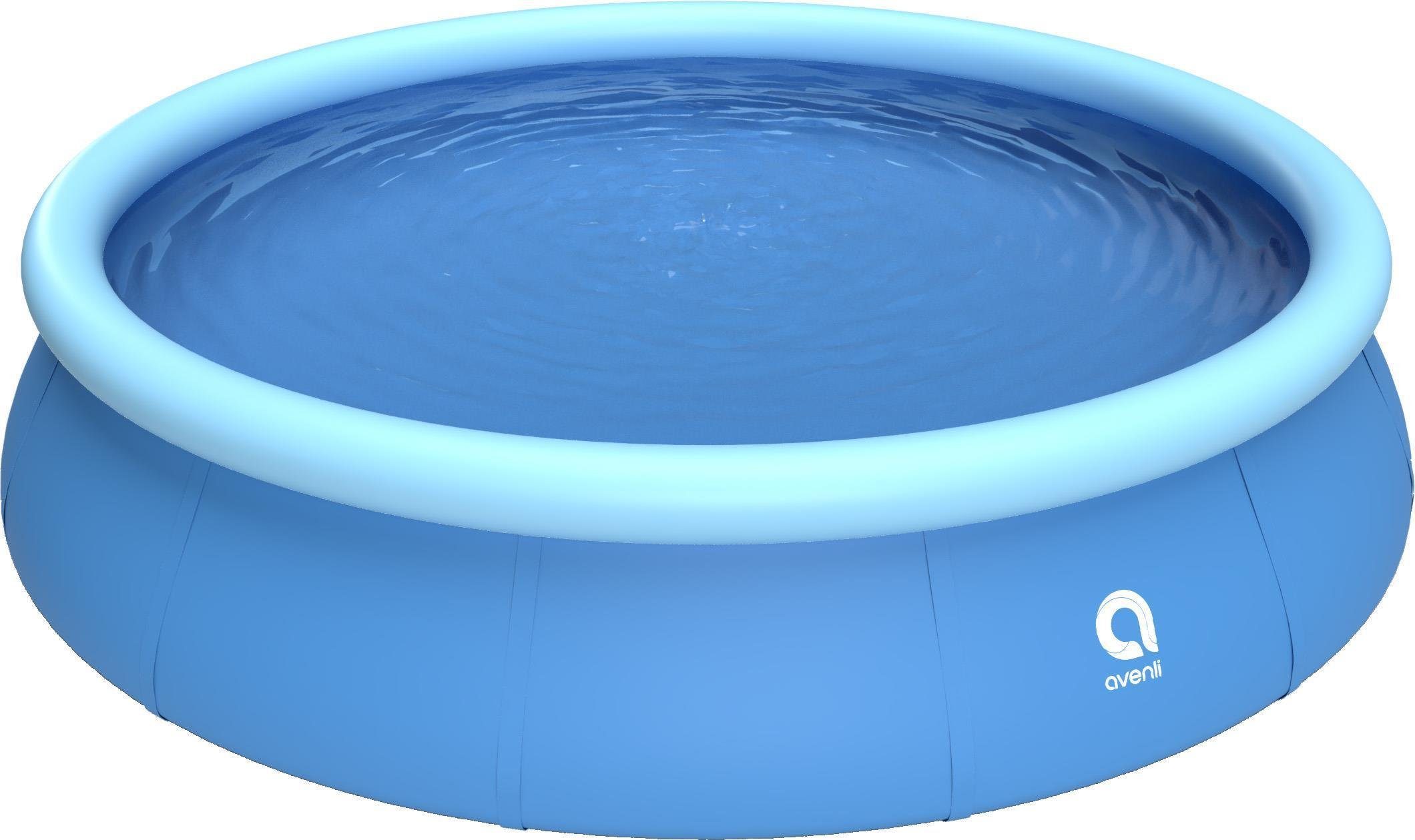 Avenli QuickUp Pool »Prompt Set Pool Ø 420 x 84 cm« (Aufstellpool mit aufblasbarem Ring, Quick