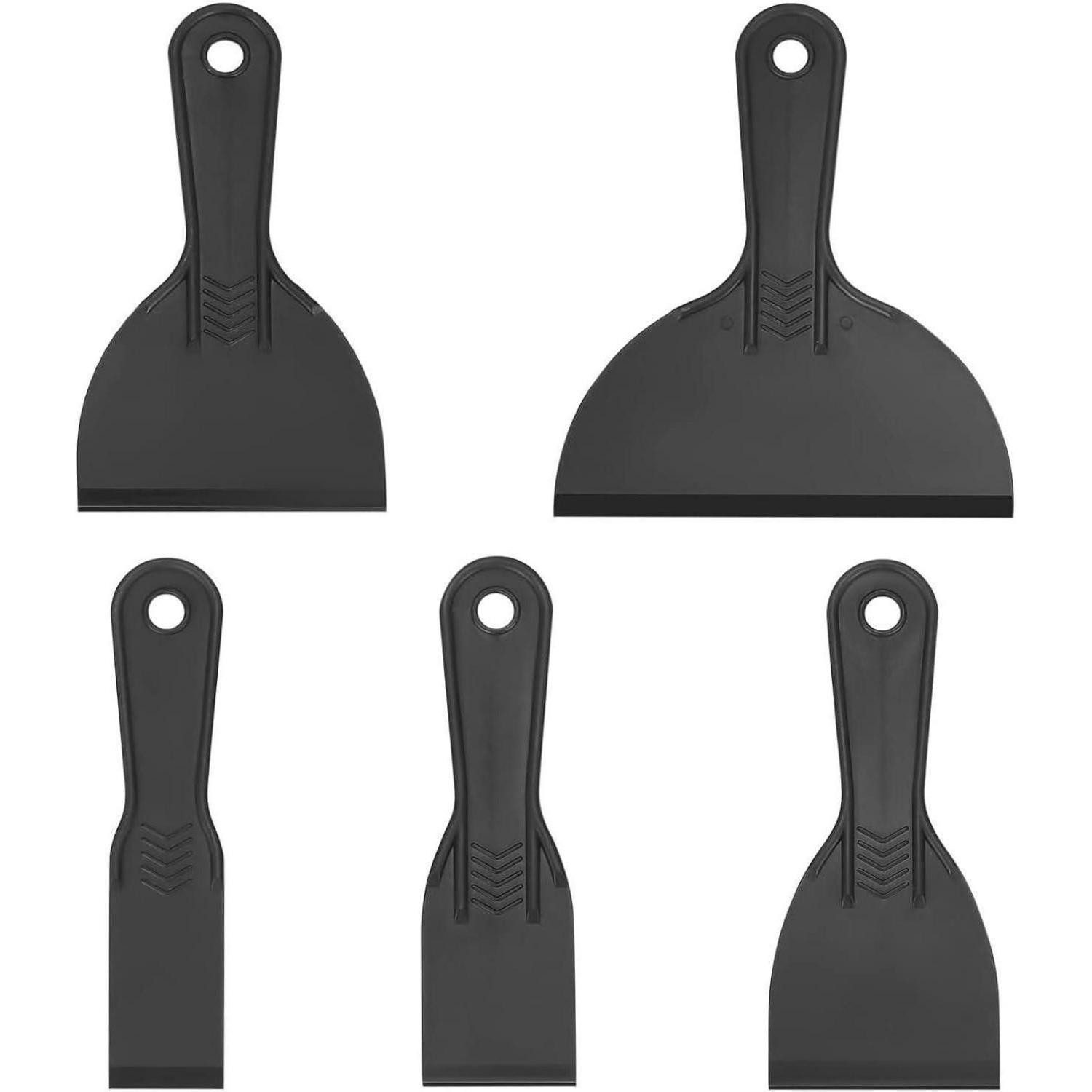 LuxusKollektion Flächenspachtel Flächenspachtel Set Trockenbau Koffer Profi 5Pcs 5PCS Plastikspaten