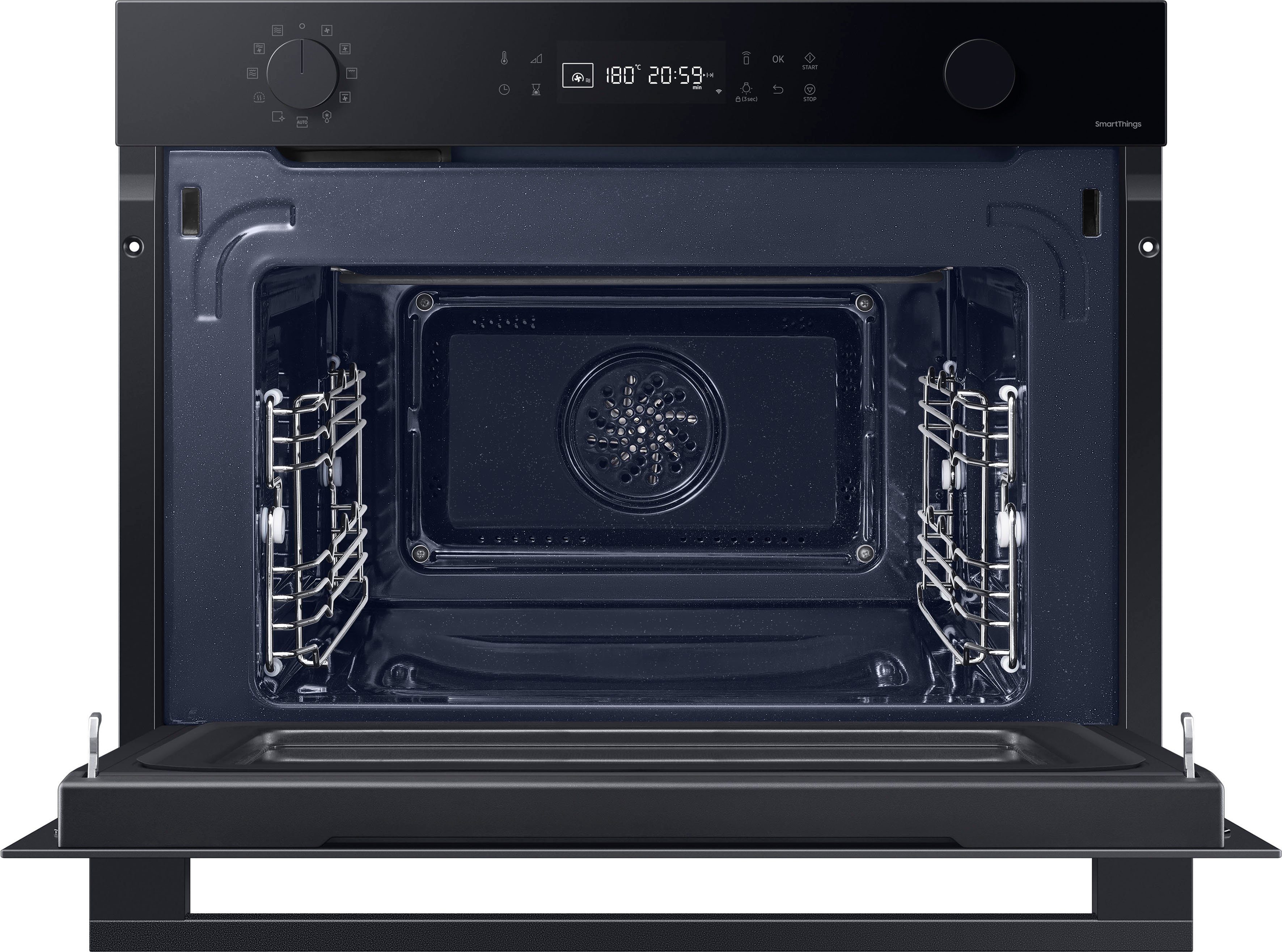 Samsung Backofen mit Mikrowelle NQ7500B NQ5B4553FB, Dampfreinigung - Backofen mit Wasserdampf ganz ohne Chemie und WiFi