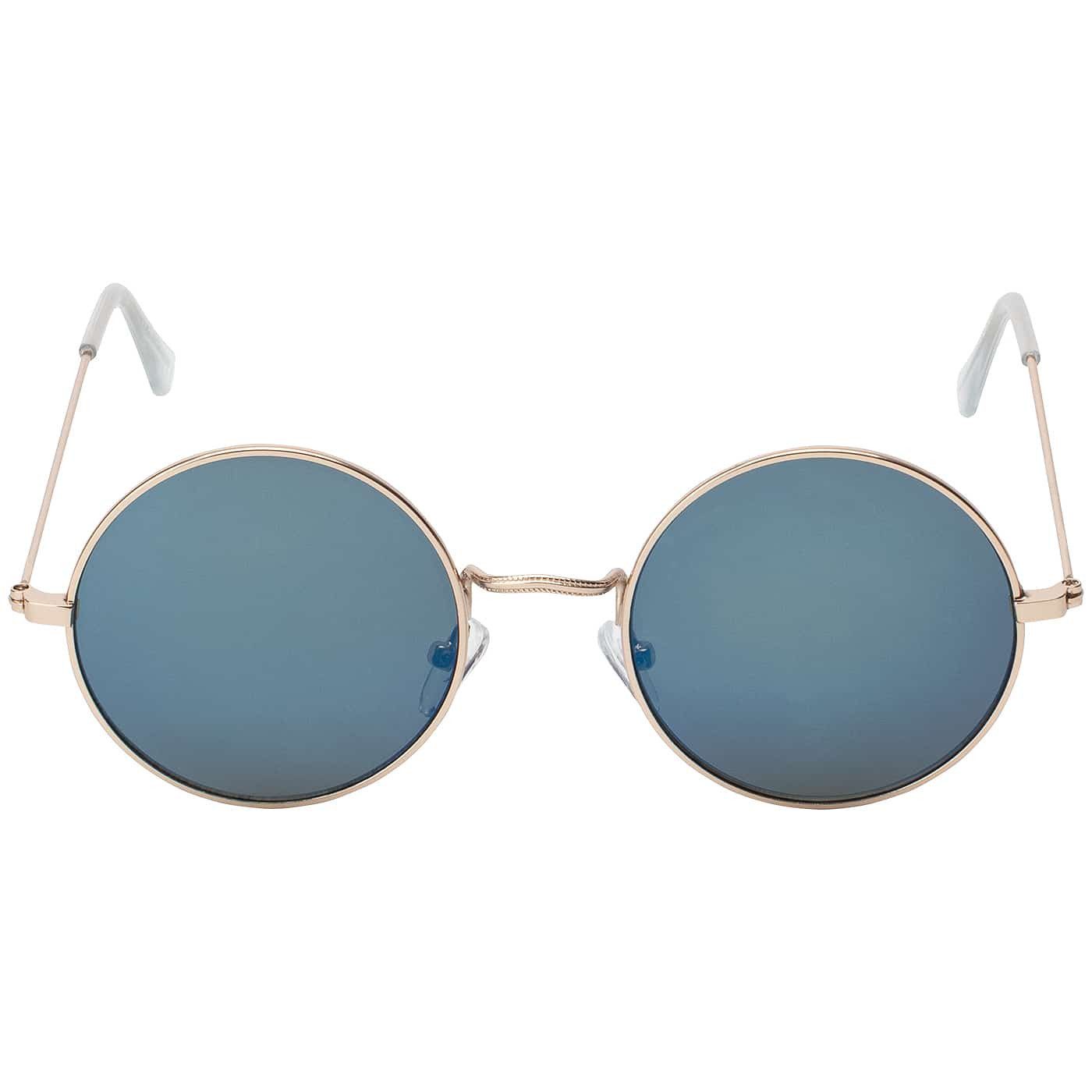 BEZLIT Eyewear Retrosonnenbrille Rund Form Verspiegelt Damen Herren Sonnenbrille (1-St) mit bunten Linsen