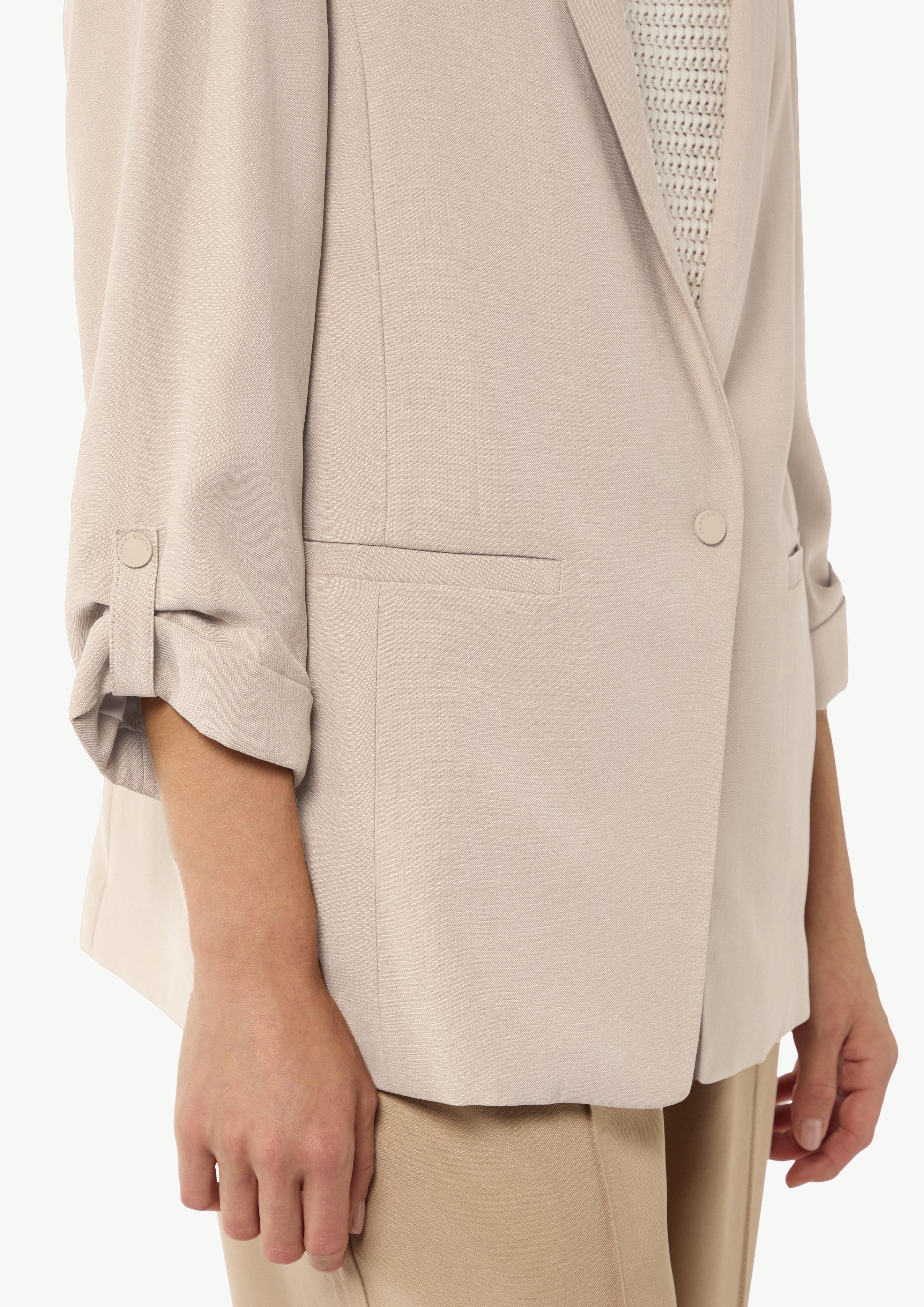 comma casual identity Blusenblazer Antaillierter Blazer günstig online kaufen