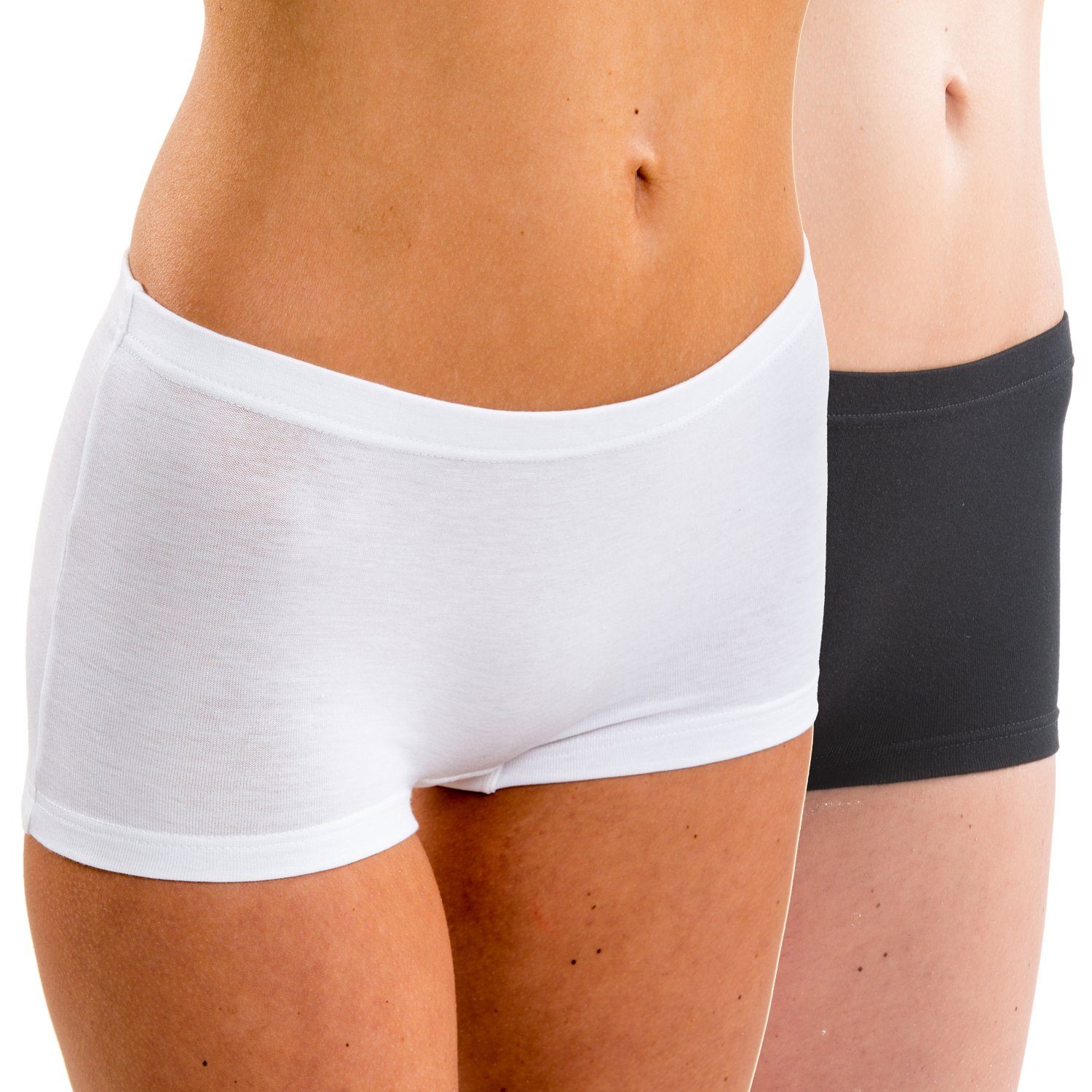 HERMKO Panty 5700 (Pack, 2er) Baumwolle/Elastan, bequemer Umschlagbund, höh günstig online kaufen