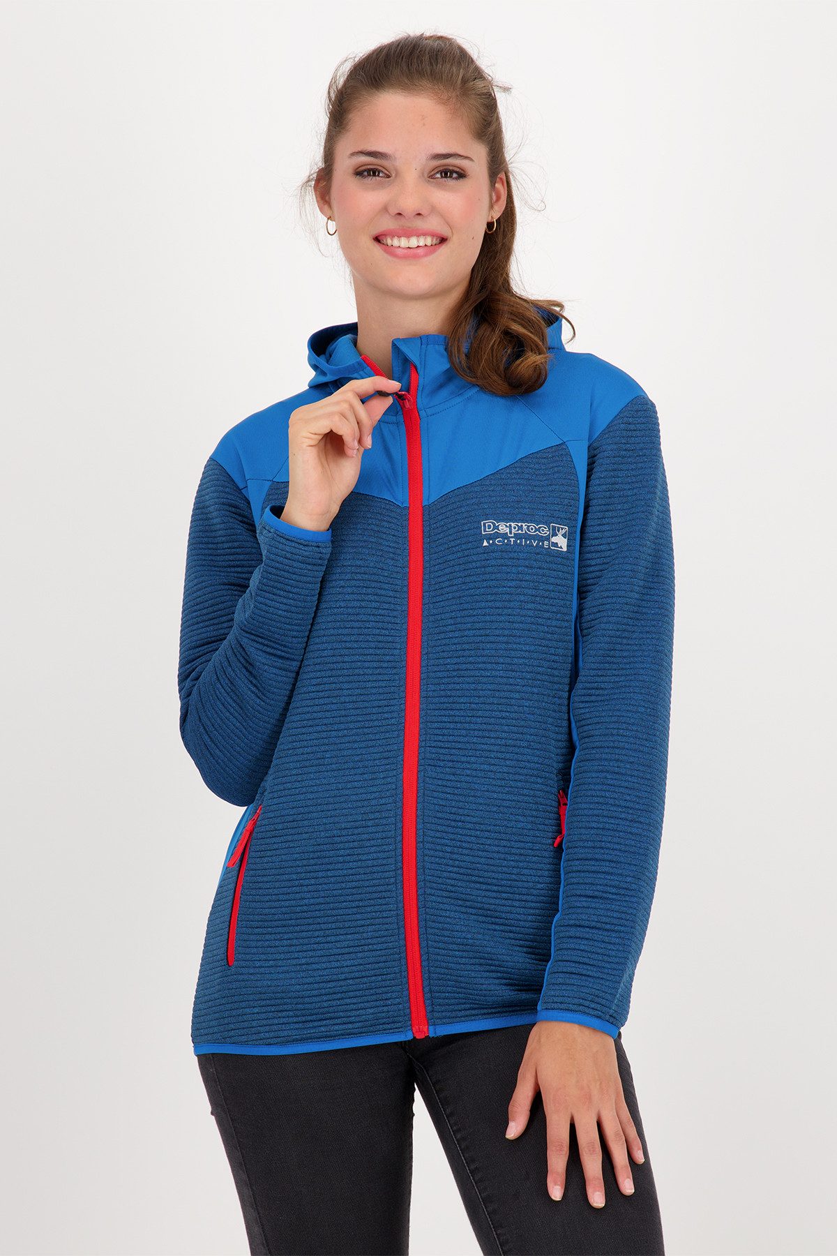 DEPROC Active Strickfleecejacke ELM WOMEN auch günstig online kaufen
