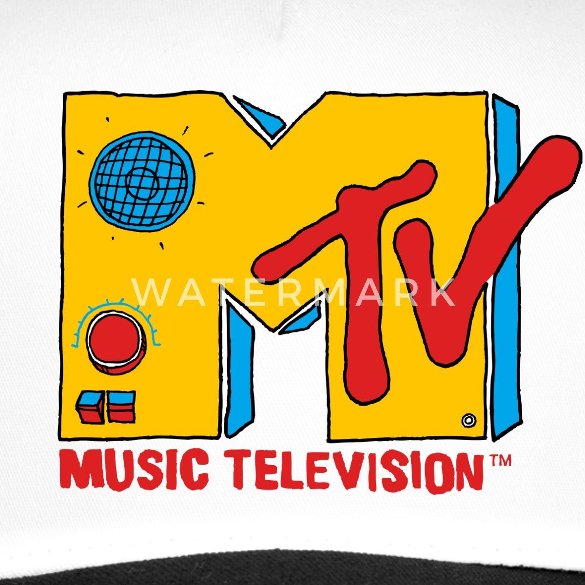 Spreadshirt Trucker Cap MTV Music Television Radio-Logo Trucker Cap (1-St)