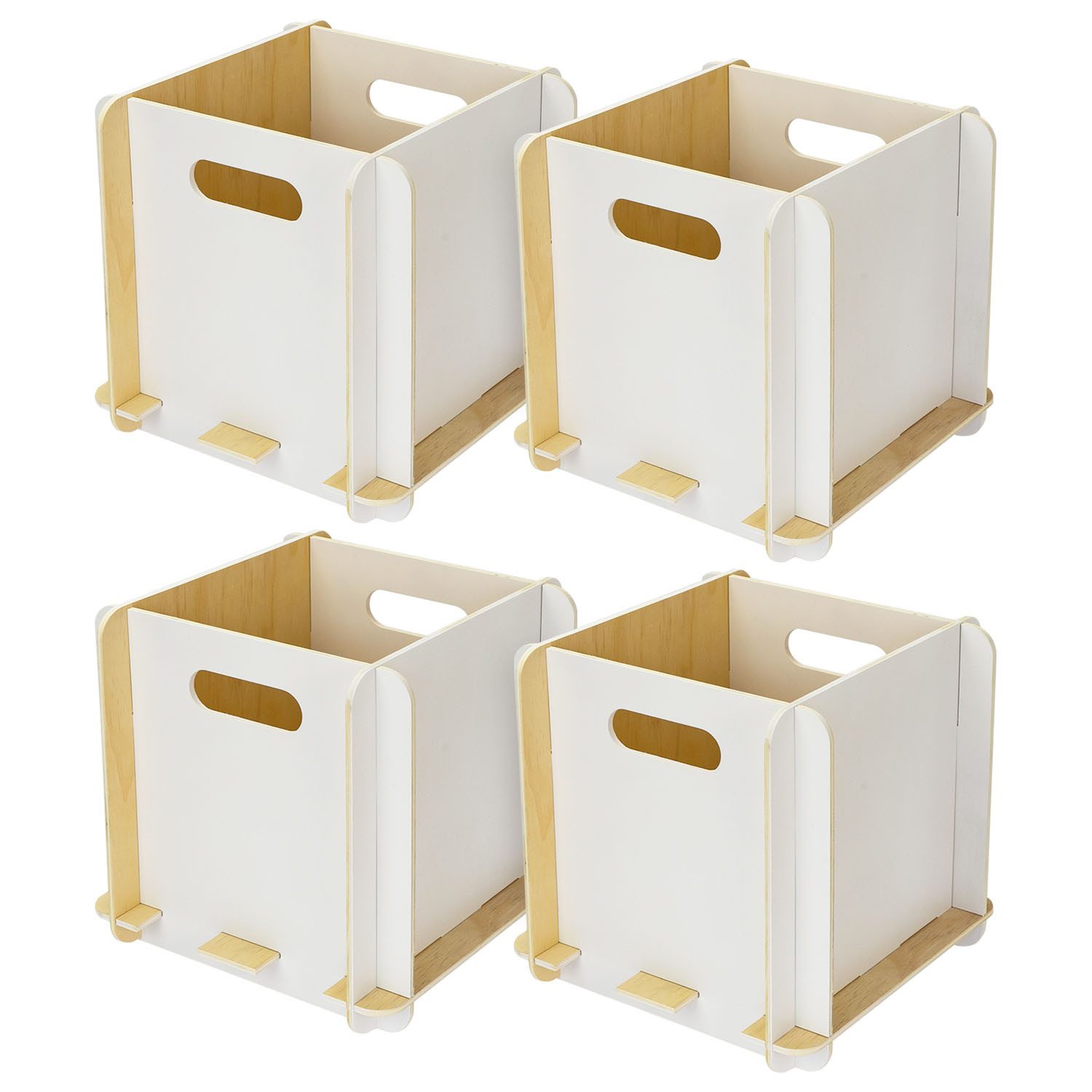 HMF Aufbewahrungsbox Praktische Regalbox aus Holz günstig online kaufen