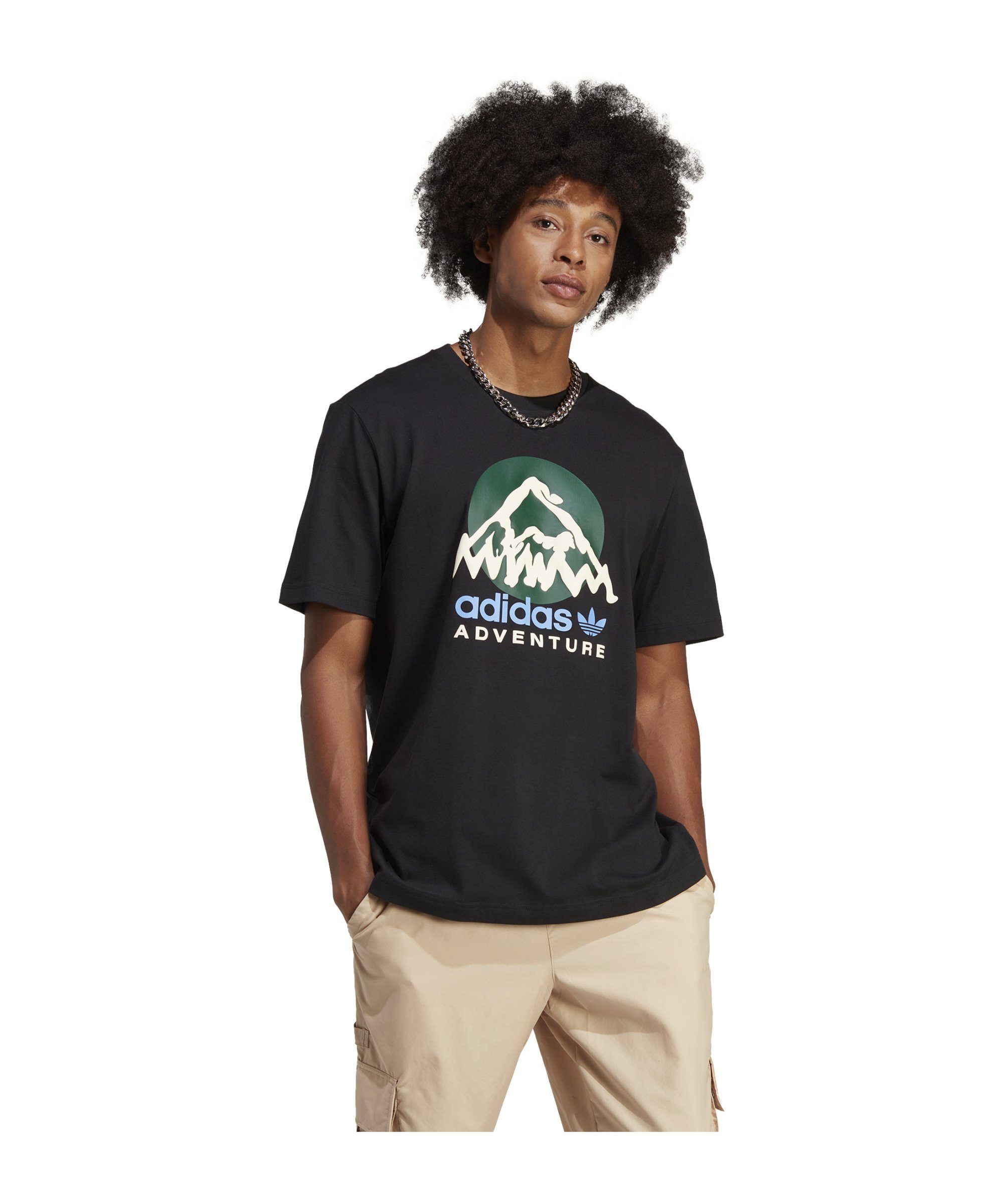 Mountain T-Shirt T-Shirt default Performance adidas ADV schwarz F