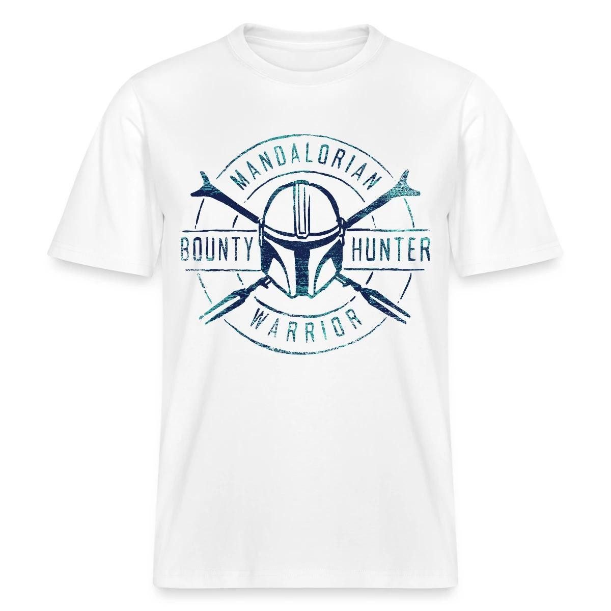 T-Shirt Star Wars: Mandalorian Bounty Hunter Warrior Relaxed Fit Unisex T-Shir
