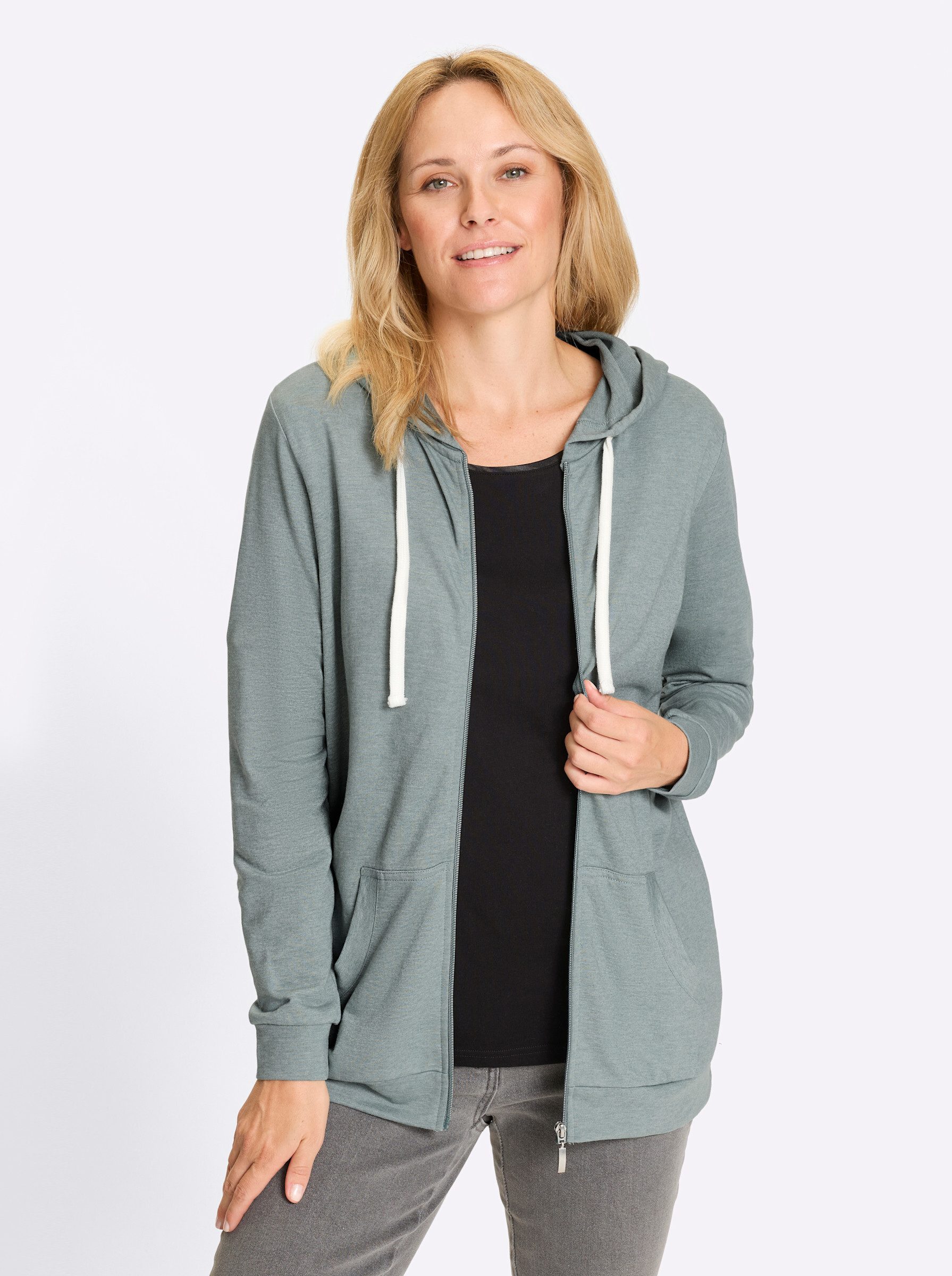 Sieh an! Shirtjacke Sweatjacke günstig online kaufen