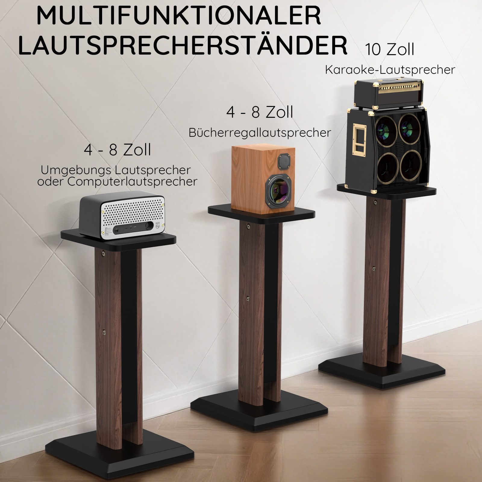 XERSEK TV-Regal HiFi Rack Medienständer mit günstig online kaufen