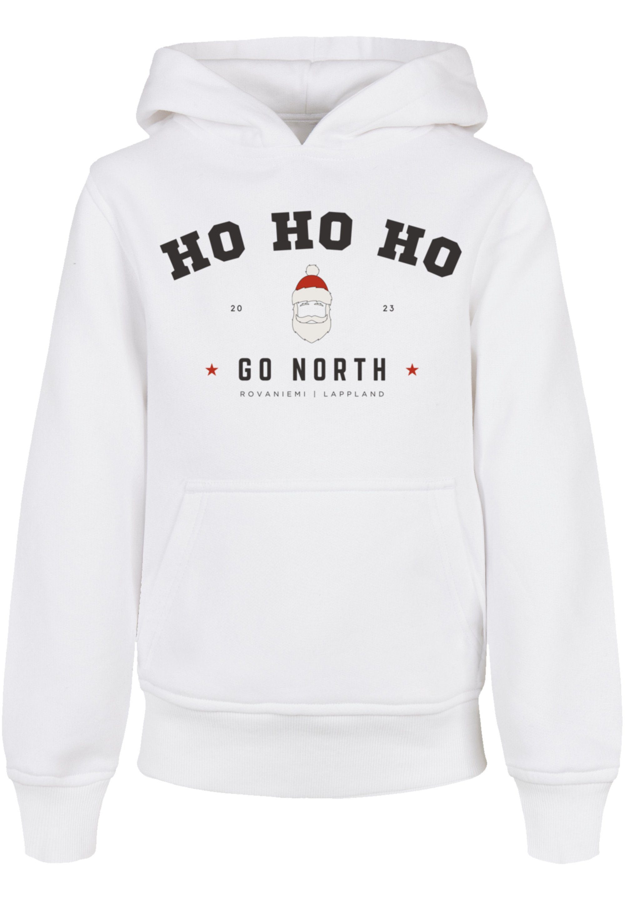 F4NT4STIC Kapuzenpullover Ho Ho Ho Santa Claus Weihnachten Weihnachten,  Geschenk, Logo, Sehr weicher Baumwollstoff mit hohem Tragekomfort