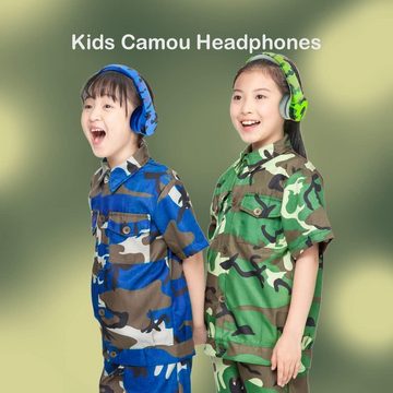 YUSONIC Anpassungsfähigkeit Kinder-Kopfhörer (Die automatische Volumenregelung der Kopfhörer bietet einen zusätzlichen Schutz vor übermäßig lauten Geräuschen und stellt sicher, Integrierte 85dB Volumenbegrenzung sorgt dabei notwendigen Gehörschutz)