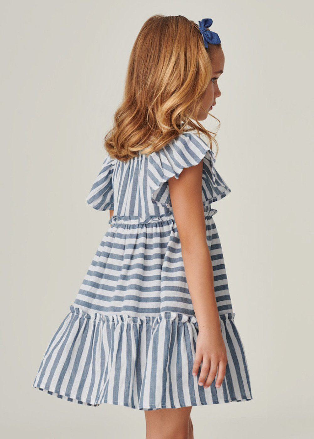gemustert aus Kleid Mädchen Mayoral A-Linien-Kleid Baumwolle Mayoral (392824)