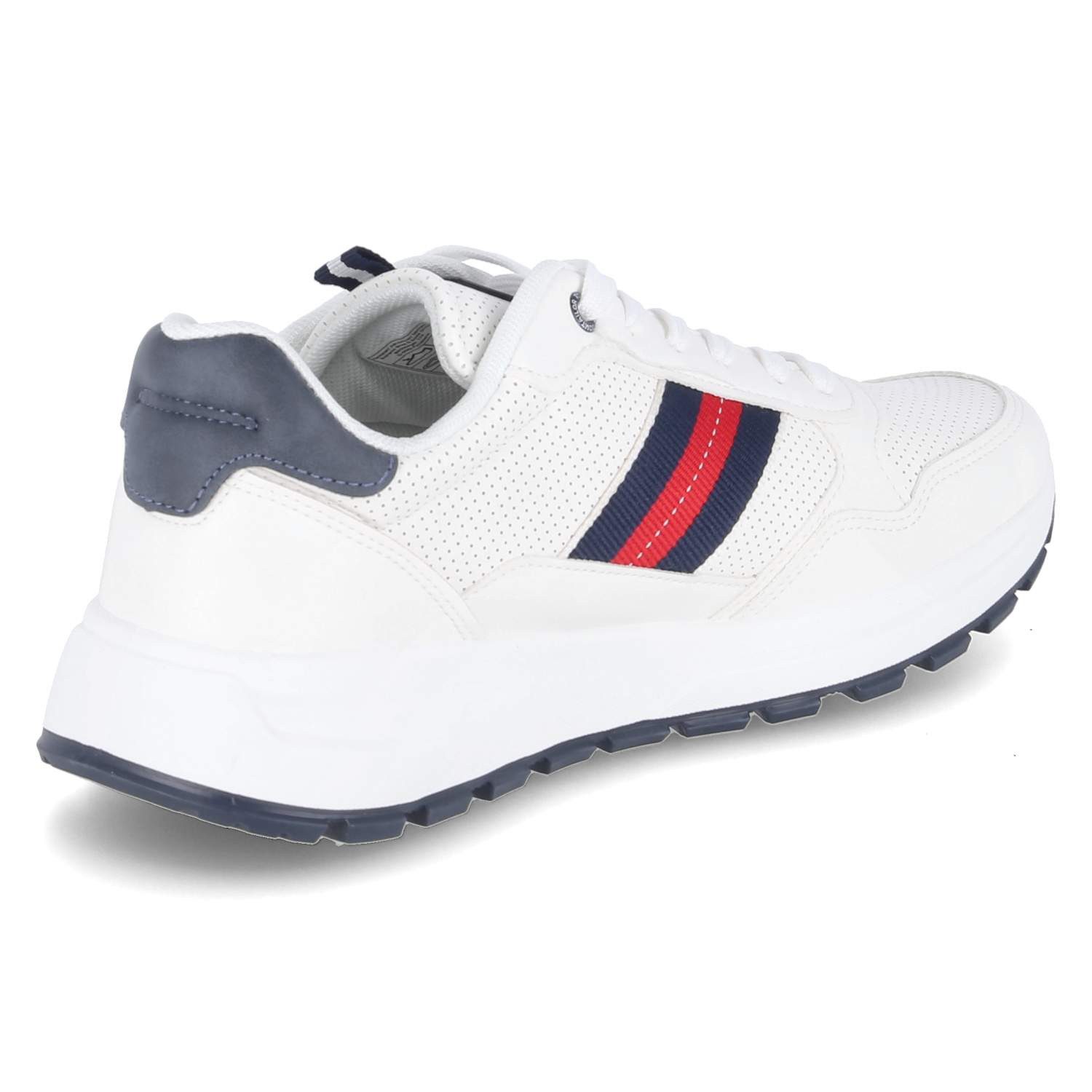 TOM TAILOR Tom Tailor Sneaker Low 5380410006/00002 Herren Synthetik white Schnürschuh