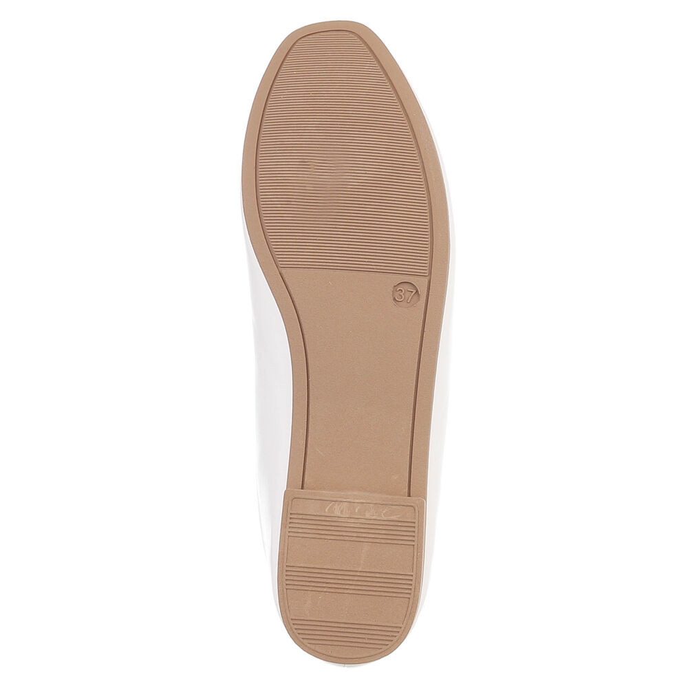 Ital-Design Minimalistische Damen Ballerinas für Alltag und Freizeit Ballerina (91554528) Blockabsatz Klassische Ballerinas in Beige