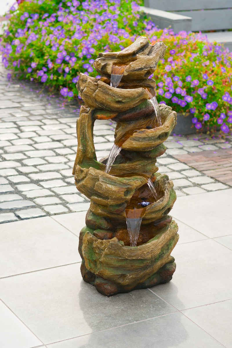 Ubbink Gartenbrunnen »AcquaArte TRABIA«, 46,5 cm Breite, Komplettset mit LED