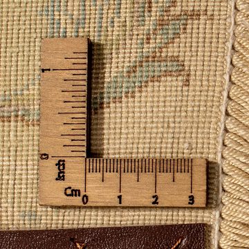Orientteppich Perser - Täbriz - Royal - 352 x 251 cm - hellbraun, morgenland, rechteckig, Höhe: 7 mm, Wohnzimmer, Handgeknüpft, Einzelstück mit Zertifikat