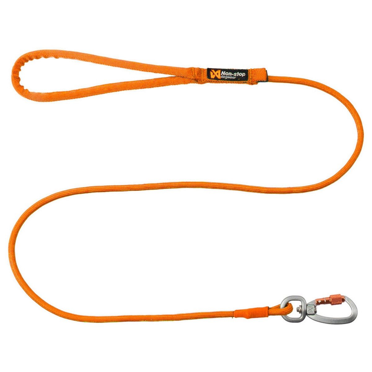 Non-stop dogwear Hundeleine Hundeleine Trekking Rope Leash orange