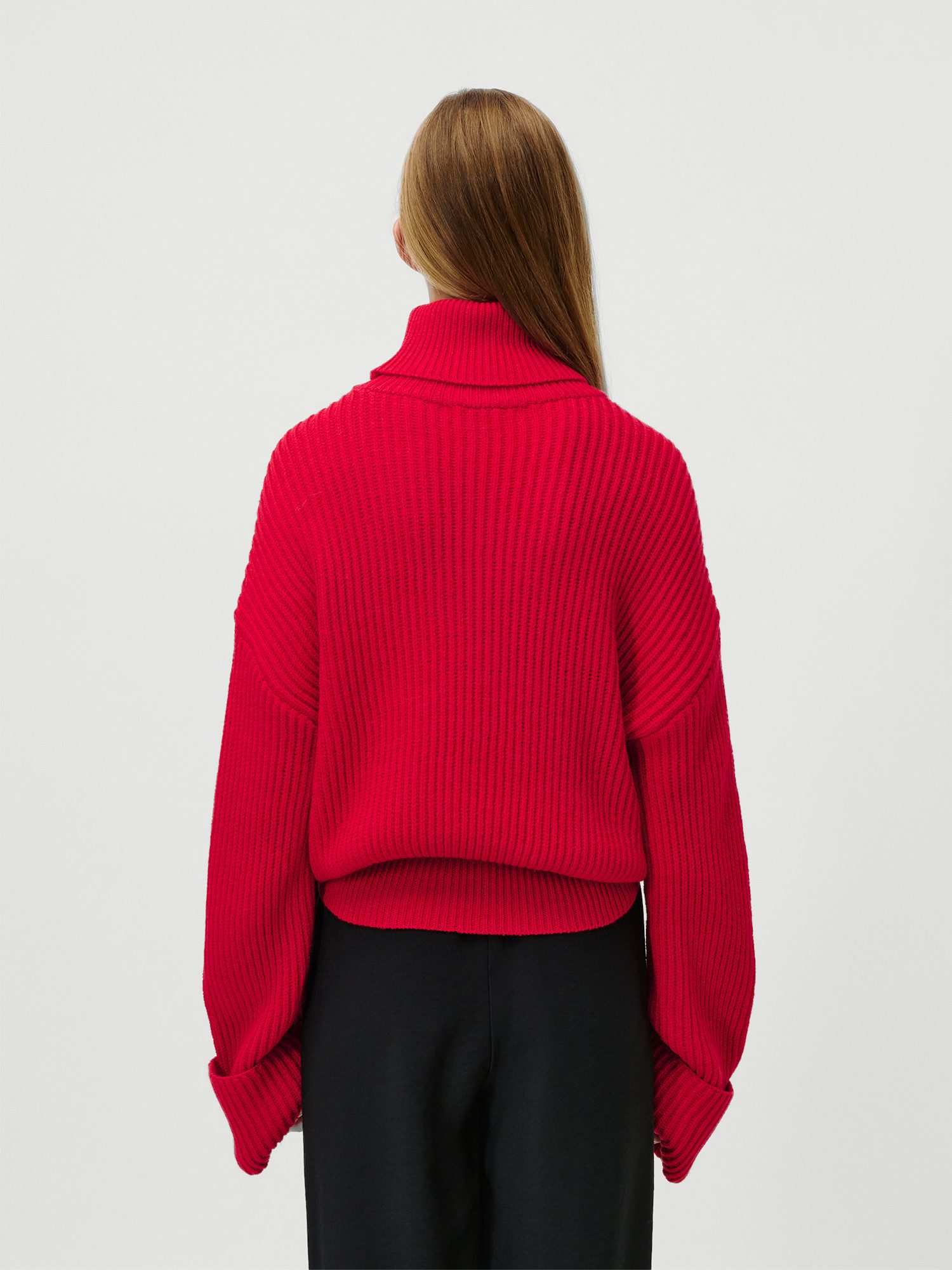 LeGer Rollkragenpullover Tia Jumper, LeGer by Lena Gercke oversized, Grobstrick