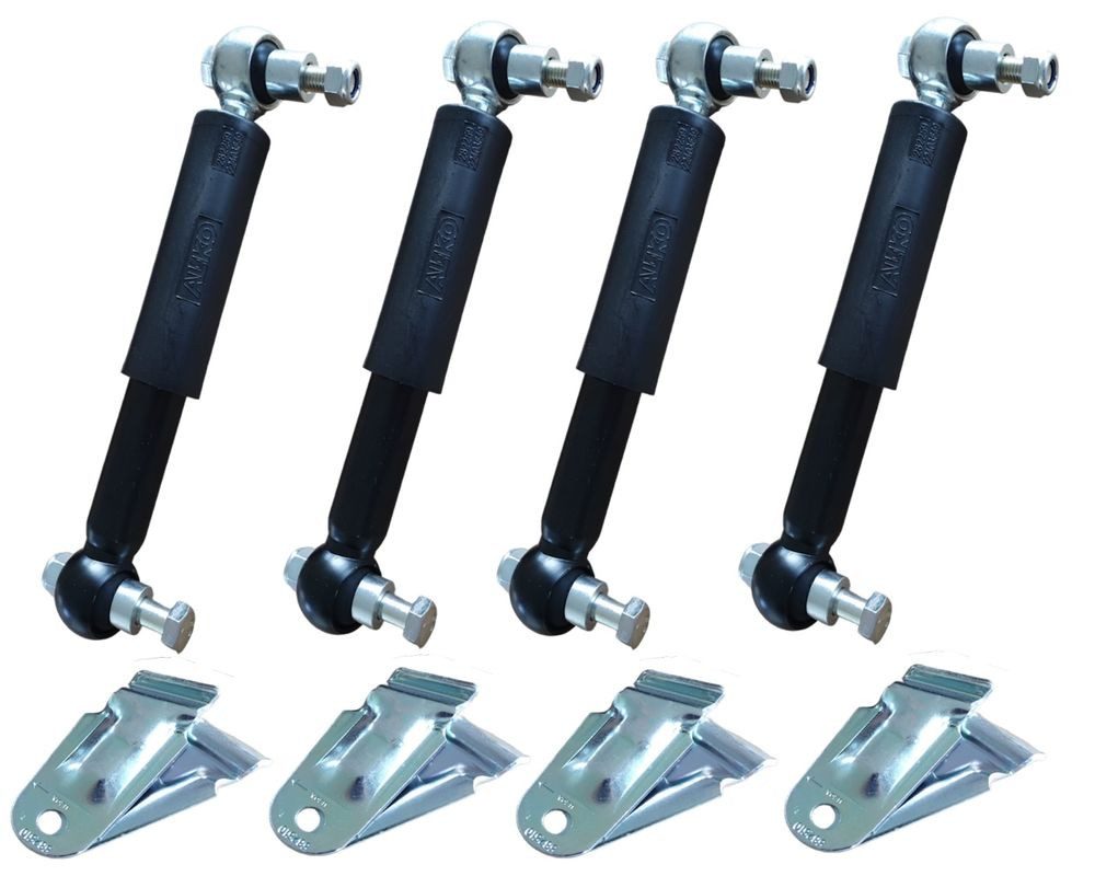 Anhänger SET ALKO Achsstoßdämpfer Universal COMPACT bis 3000 kg Achslast